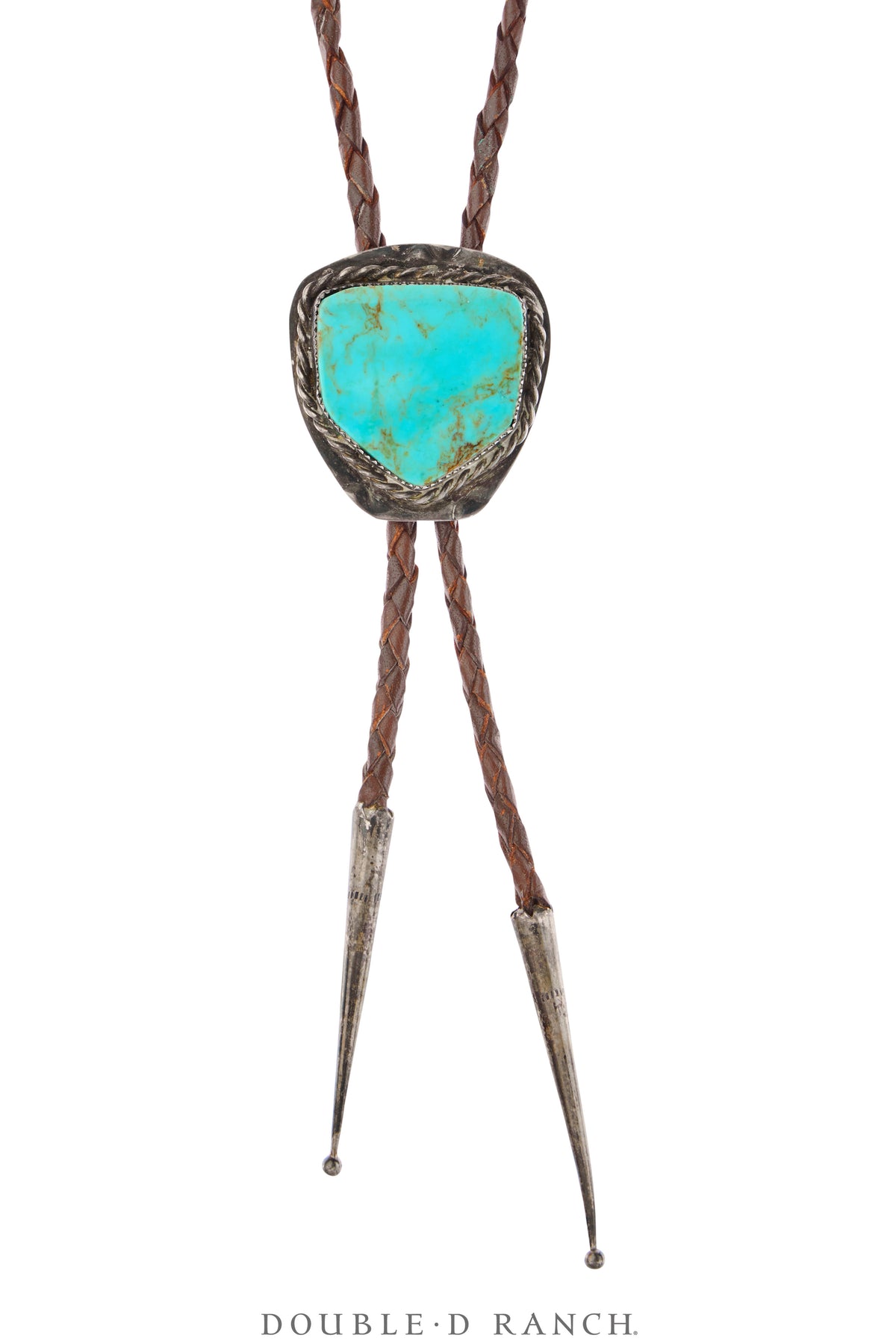 Bolo, Natural Stone, Turquoise, Vintage, 3740