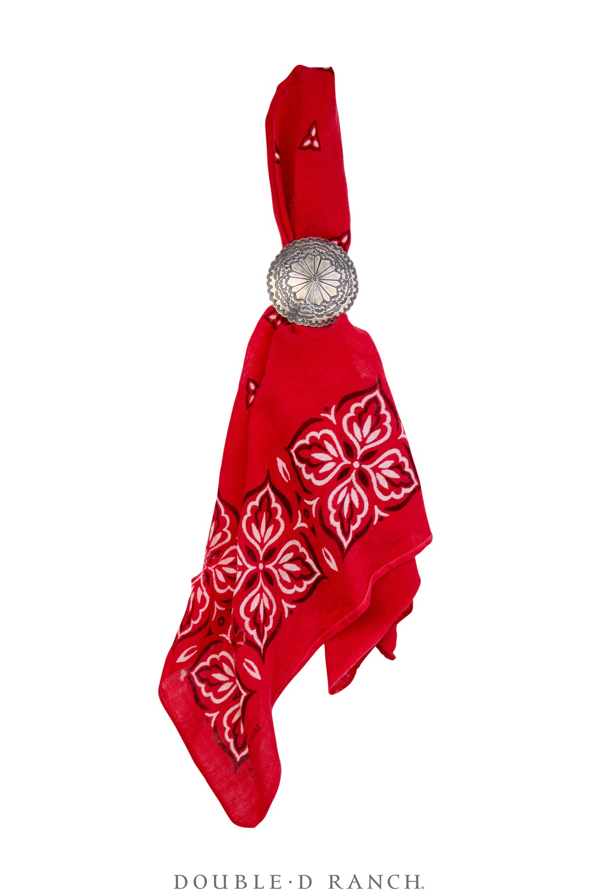 Scarf Slide, Concho, Sterling Silver, Hallmark, Vintage, 1213