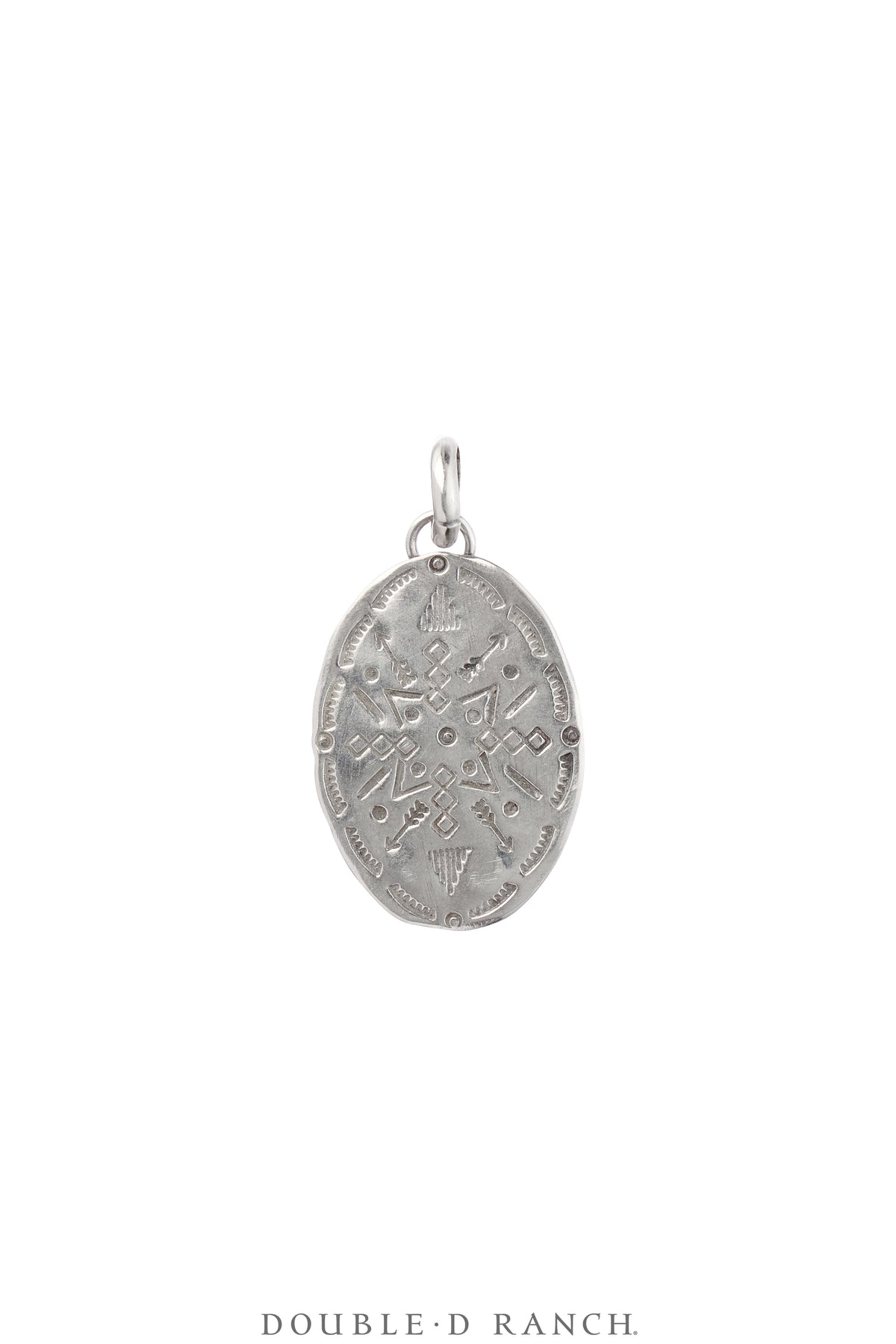 Pendant, Charm, Concho, Peyote Bird, Contemporary, 1150