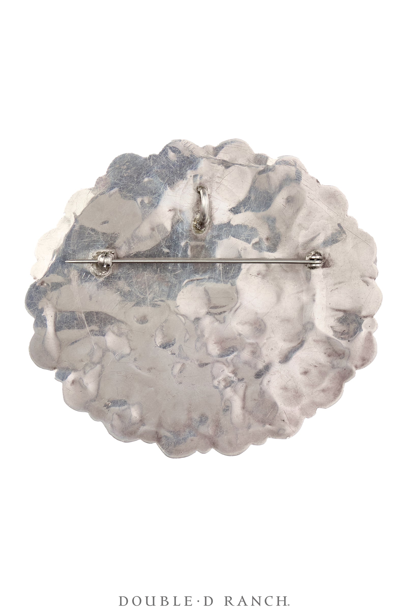 Pin & Pendant, Cluster, Turquoise, Known Maker, Old Pawn ‘40s, 1156