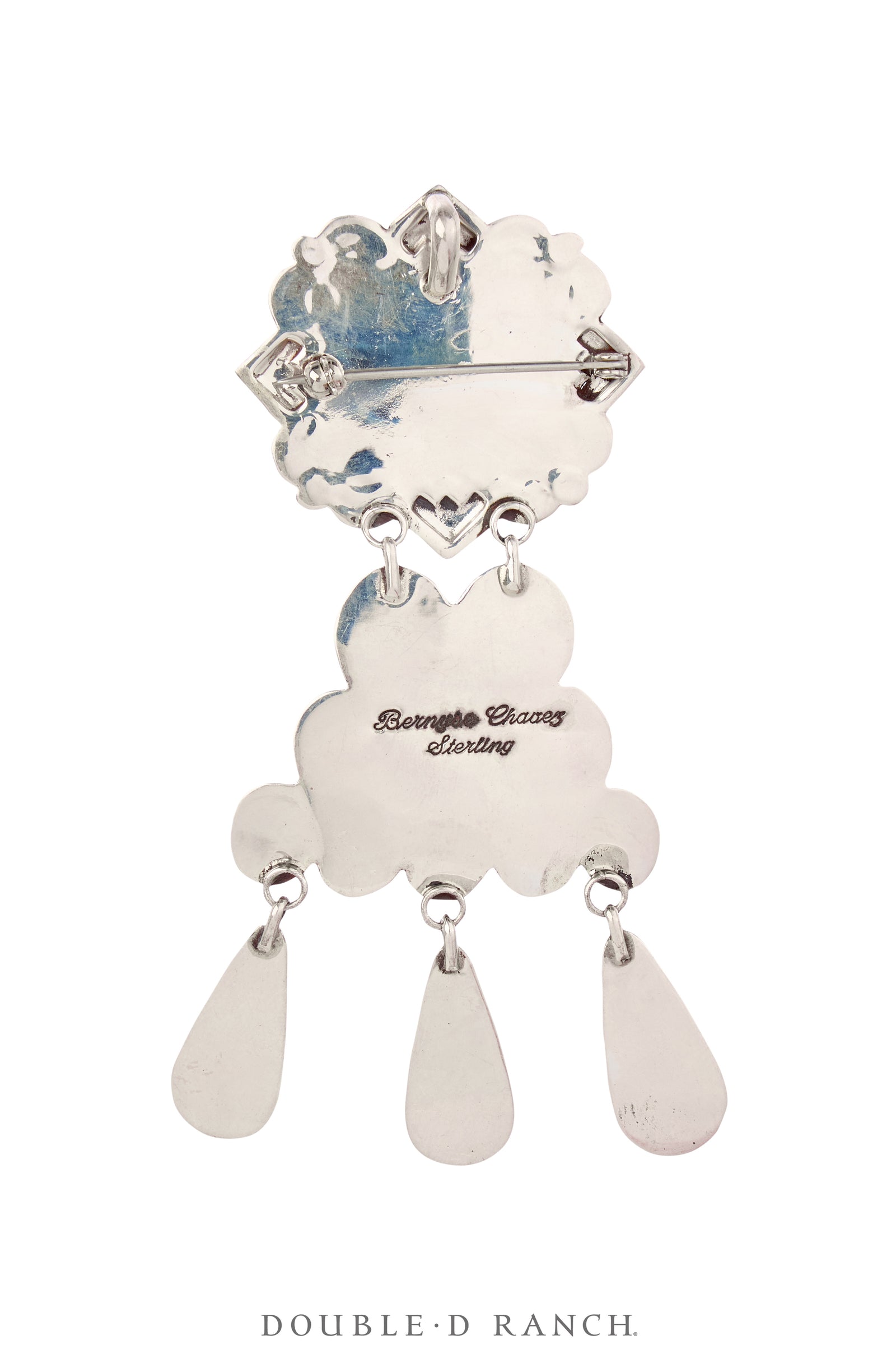 Pin, Novelty, Turquoise , Cluster With Triple Dangles, Hallmark, Contemporary, 1171