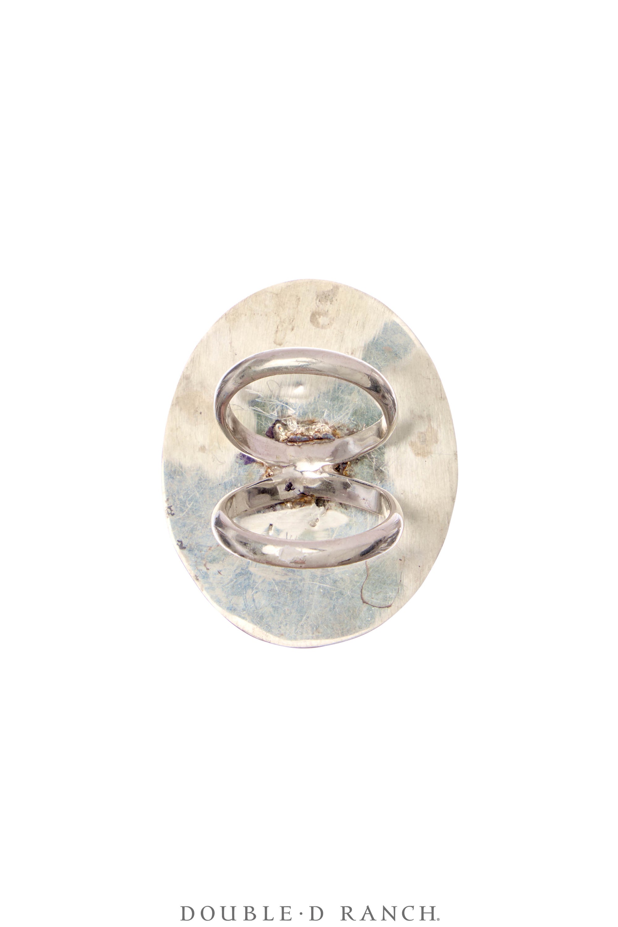 Scarfslide, Inlay, Sterling Silver With Shell, Horse, Hallmark, Vintage, 1184