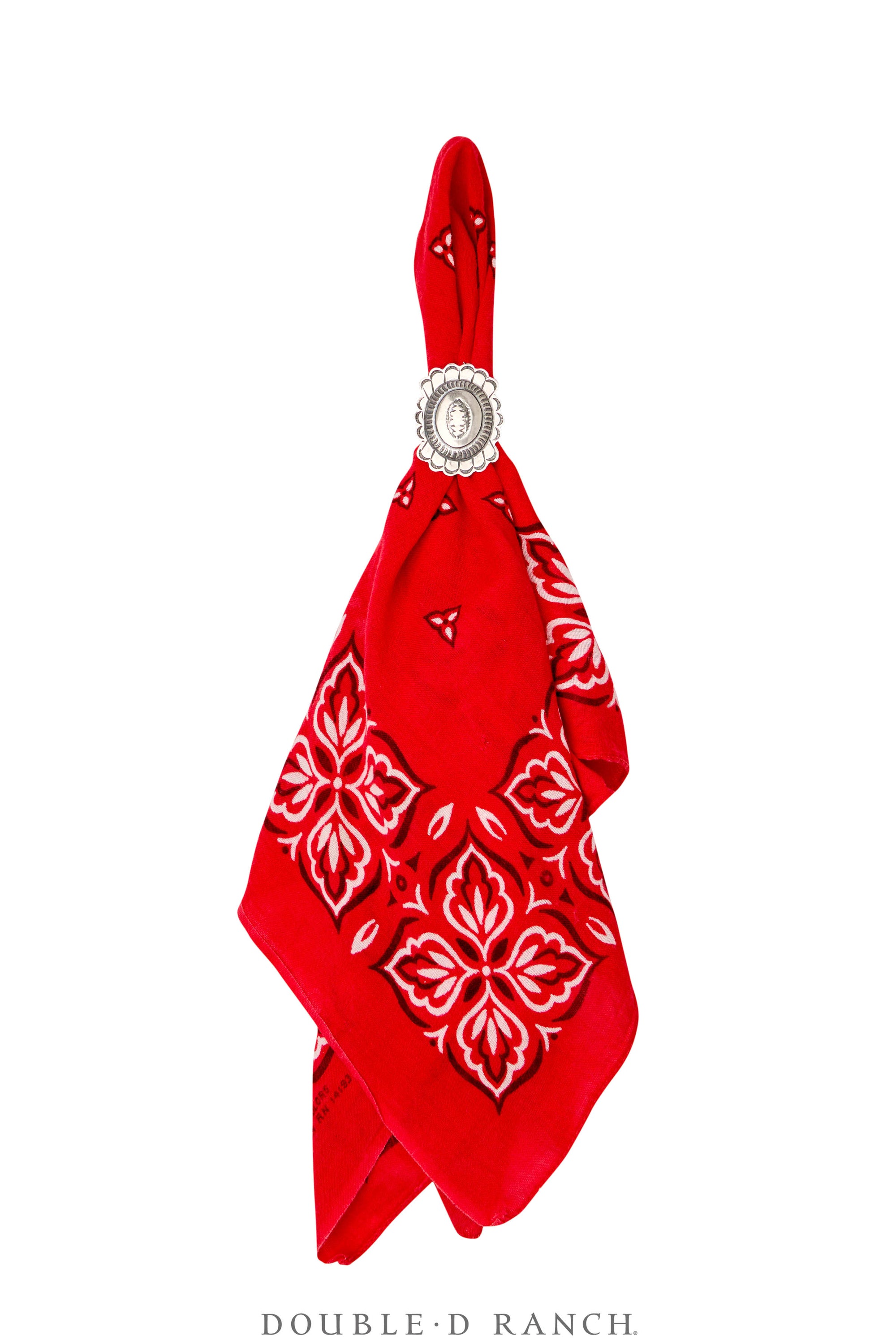 Scarf Slide, Repurposed, Concho, Up-Cycled, Vintage, 1218