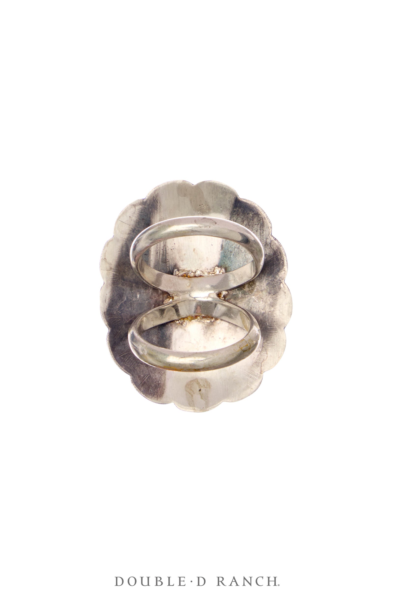 Scarf Slide, Repurposed, Concho, Up-Cycled, Vintage, 1219