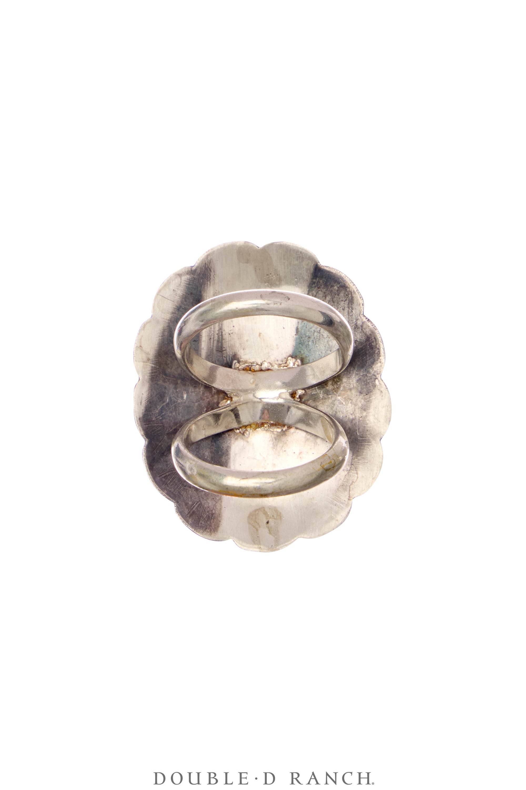 Scarf Slide, Repurposed, Concho, Up-Cycled, Vintage, 1219