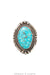 Ring, Natural Stone, Turquoise, Vintage, 1561