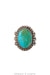 Ring, Natural Stone, Turquoise, Vintage, 1567