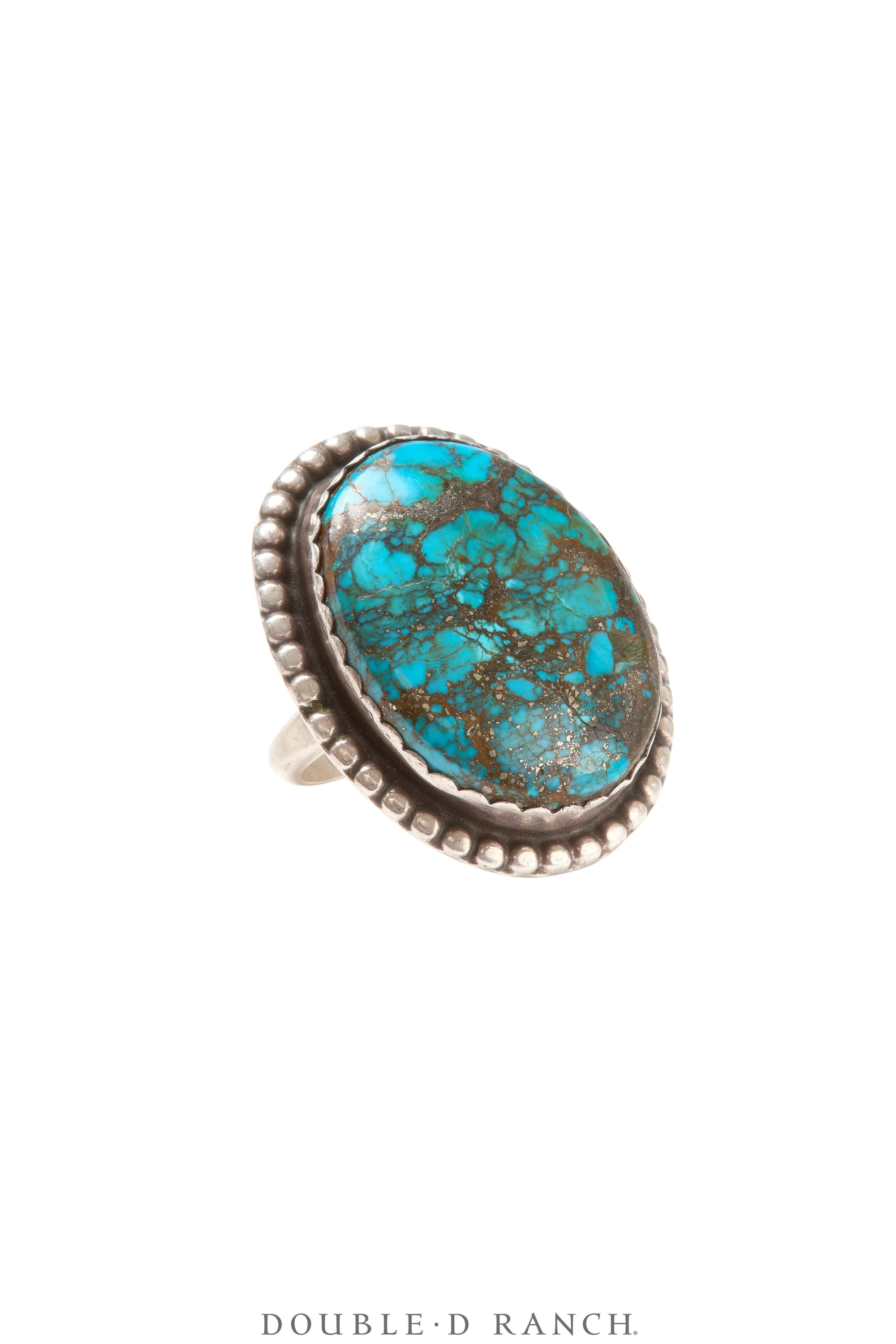 Ring, Natural Stone, Turquoise, Vintage, 1569