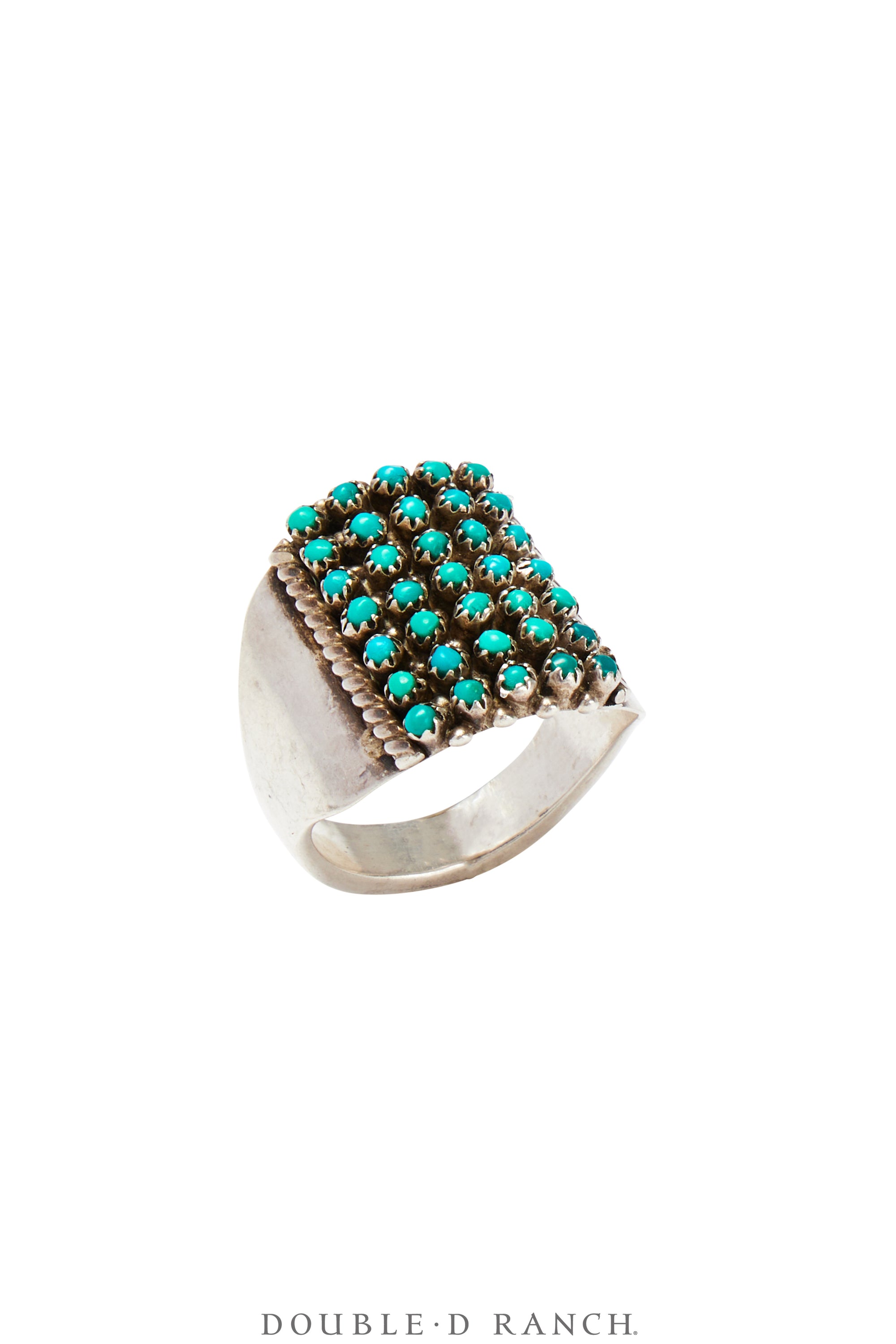 Ring, Turquoise, Zuni, Haloo, 1636