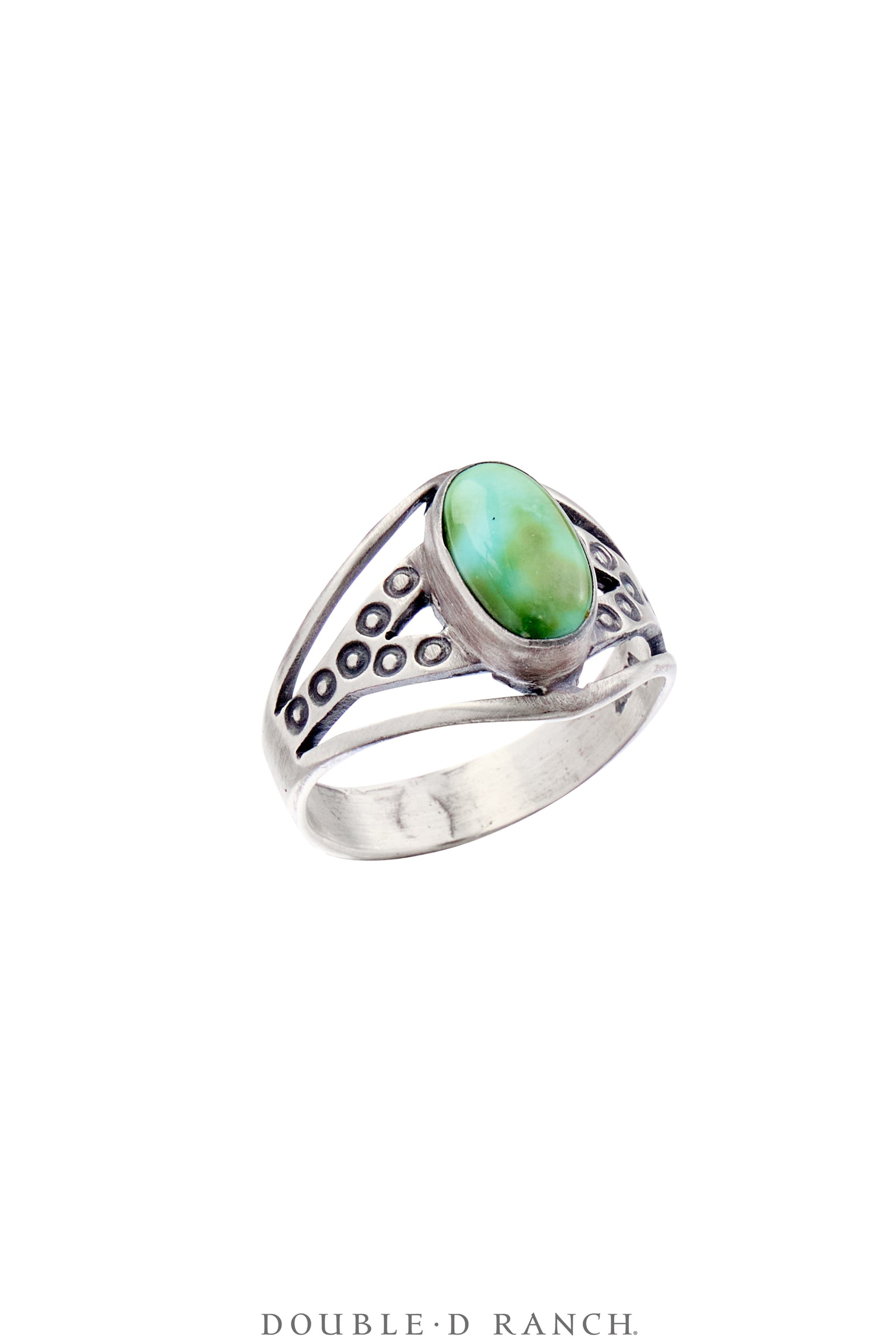 Ring, Band, Turquoise, Sonoran Hills, Hallmark, Contemporary, 1702