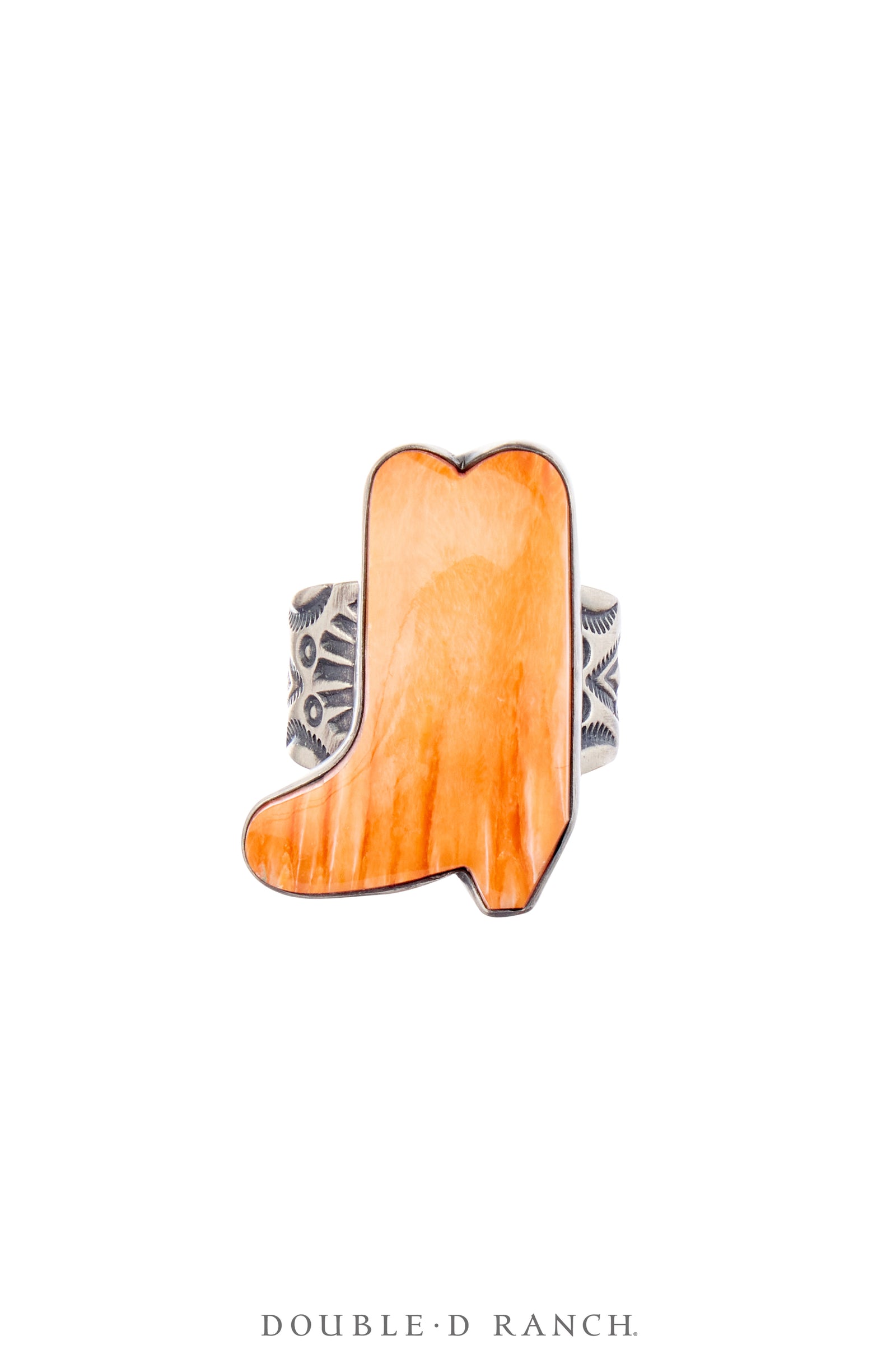 Ring, Novelty, Spiny Oyster, Cowboy Boot, Hallmark, Contemporary, 1722