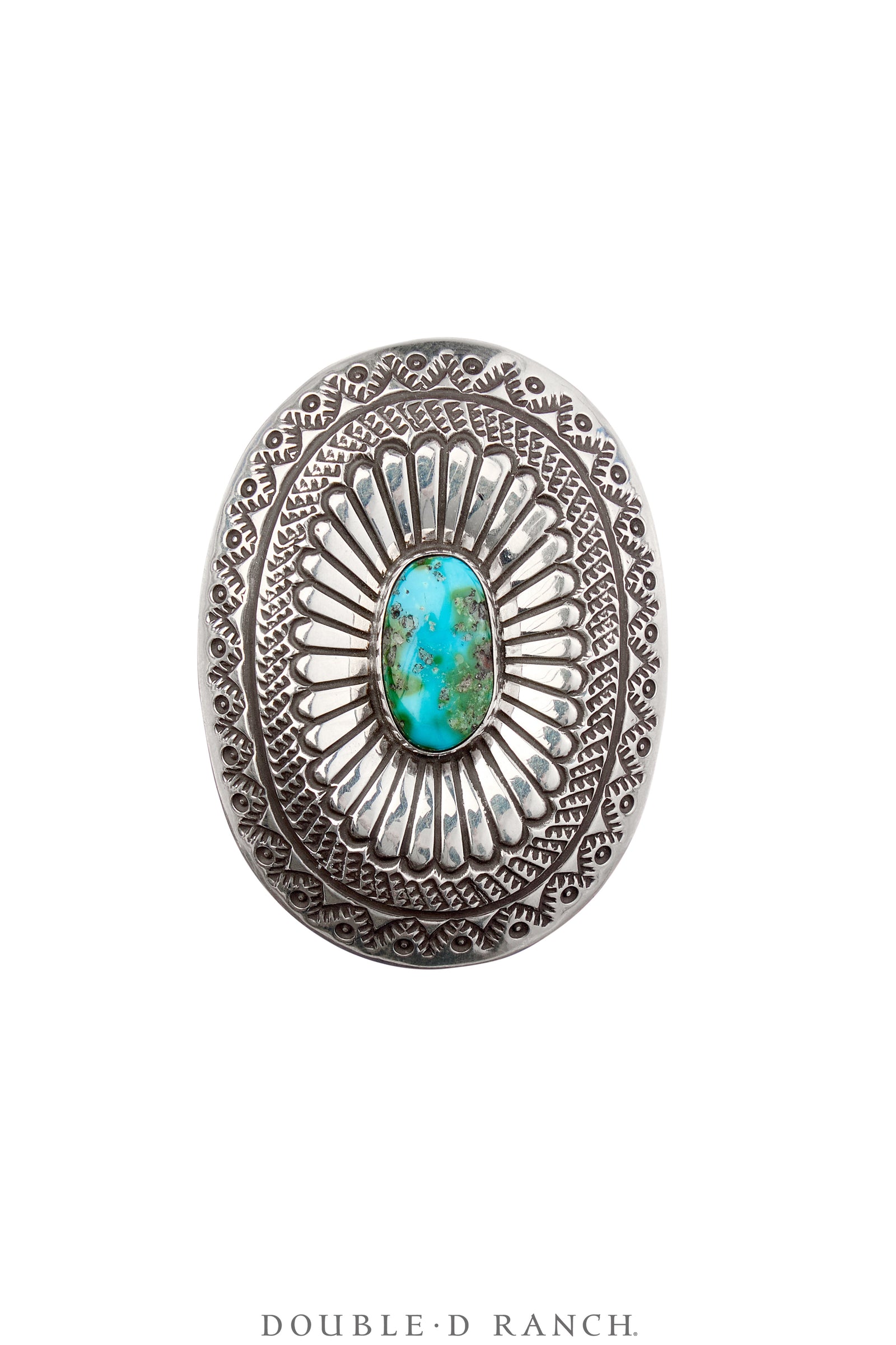 Ring, Concho, Turquoise, Contemporary, 1747