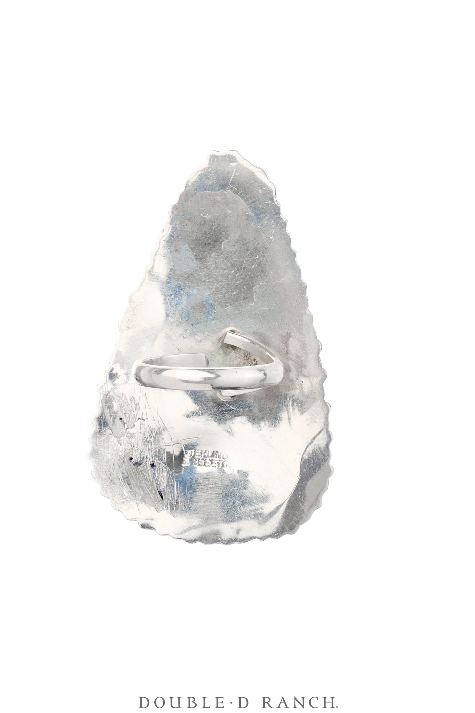 Ring, Natural Stone, Turquoise, Triangle With Petite Point, Hallmark, Contemporary, 1754