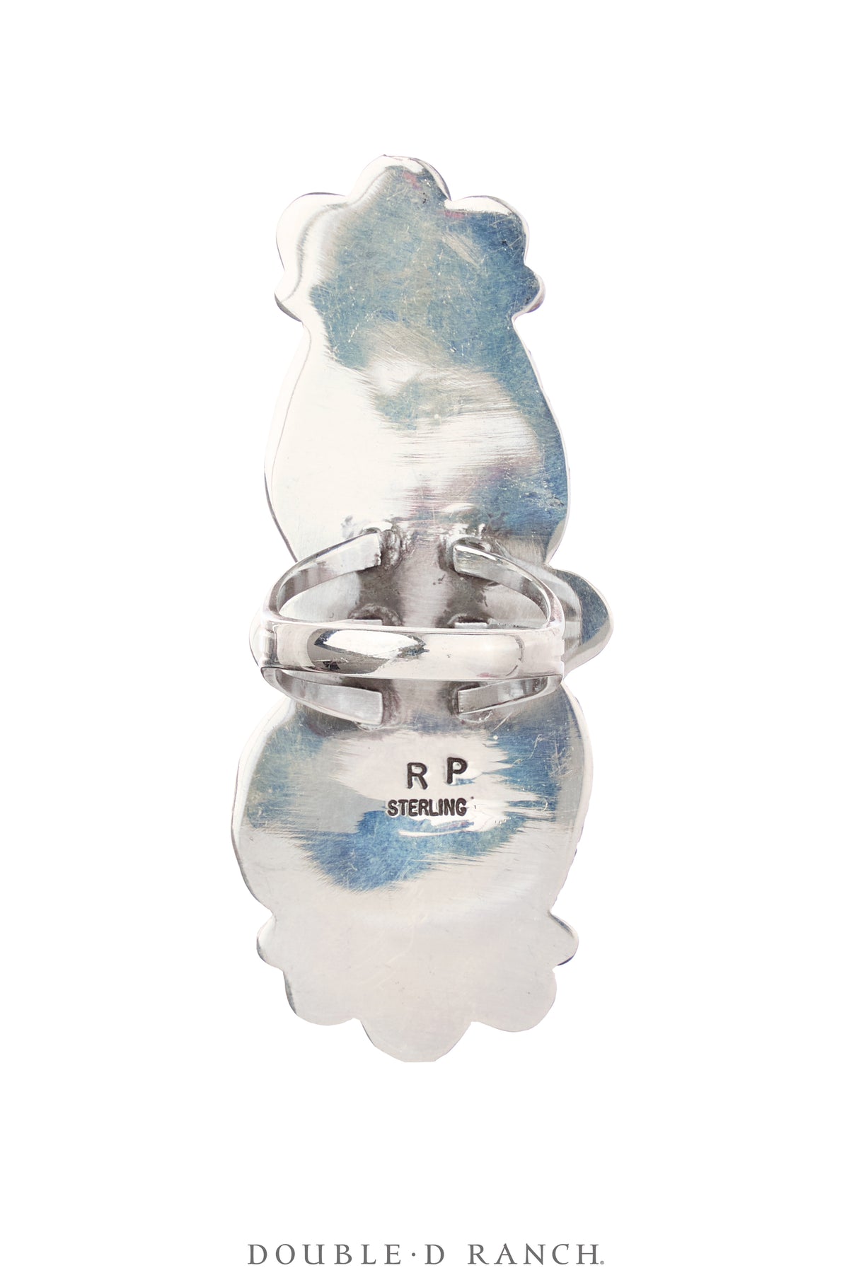 Ring, Natural Stone, Turquoise, Double Stone, Hallmark, Contemporary, 1773