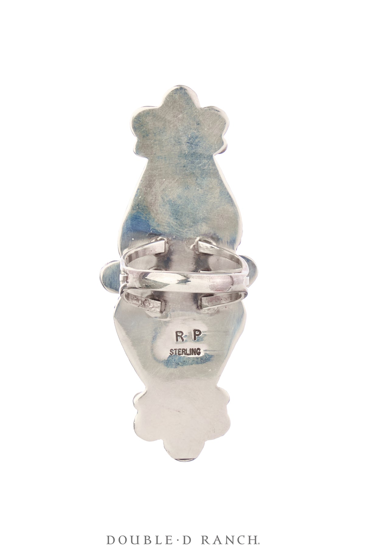 Ring, Natural Stone, Turquoise, Double Stone, Hallmark, Contemporary, 9, 1779