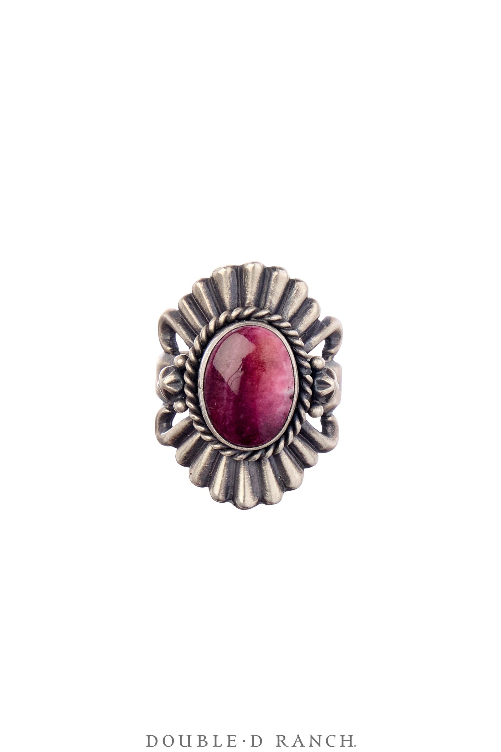 Ring, Concho, Purple Spiny Oyster, Hallmark, Contemporary, 1790