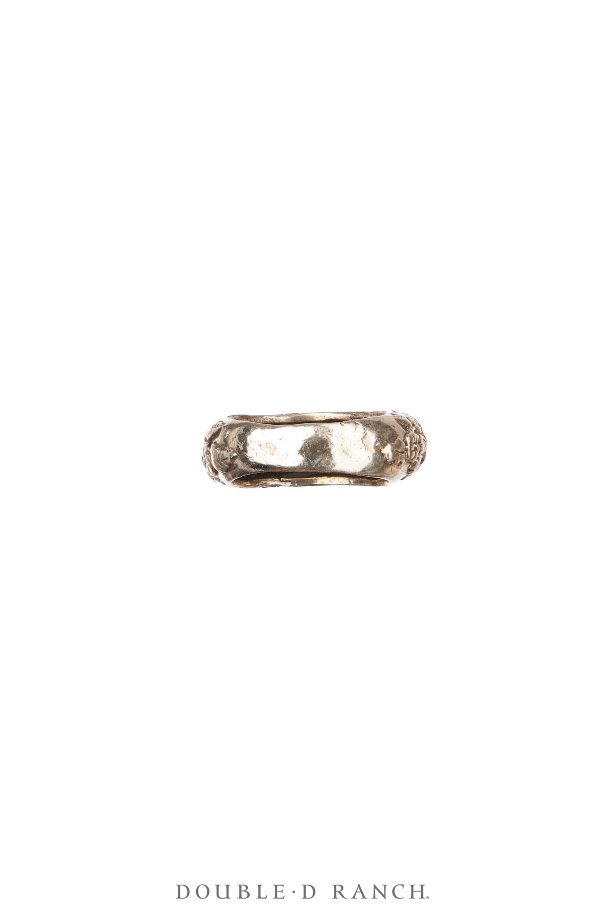 Ring, Dian Malouf, Stacker, Sterling Silver, Floral Buds, Hallmark, Contemporary, 1815