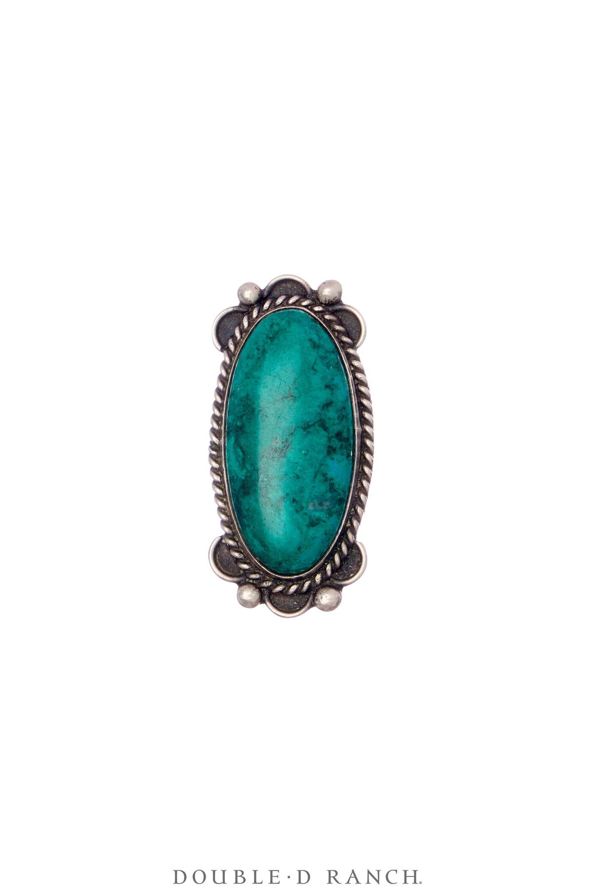 Ring, Natural Stone, Turquoise, Vintage ‘50s, 1852