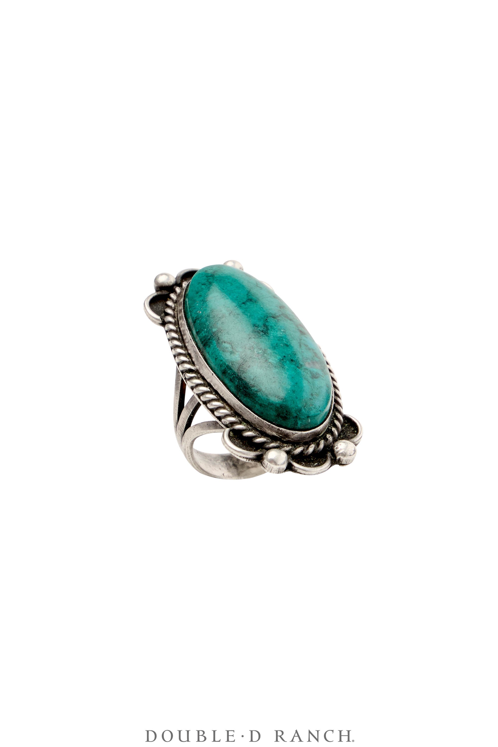 Ring, Natural Stone, Turquoise, Vintage ‘50s, 1852