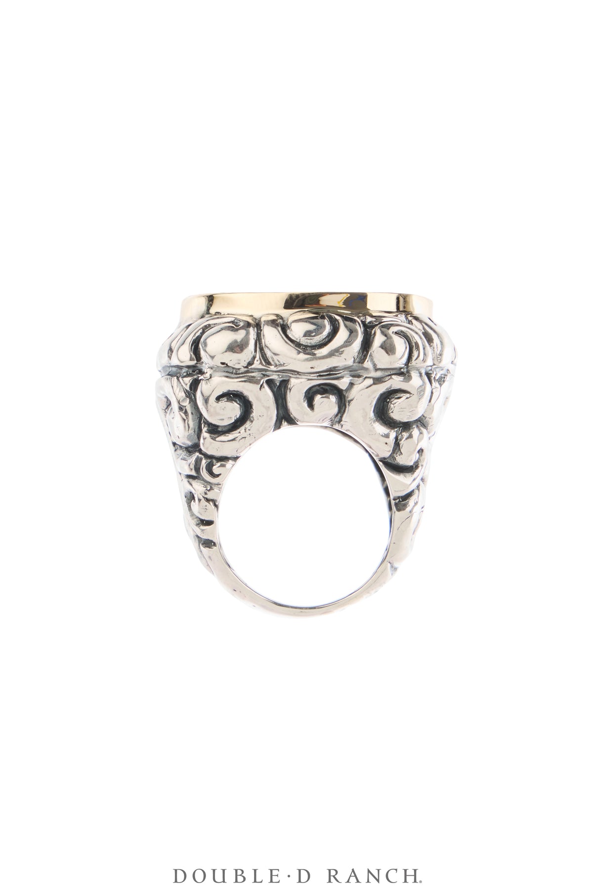 Ring, Dian Malouf, Statement, Railroad China, Buffalo, Hallmark, Contemporary, 1935