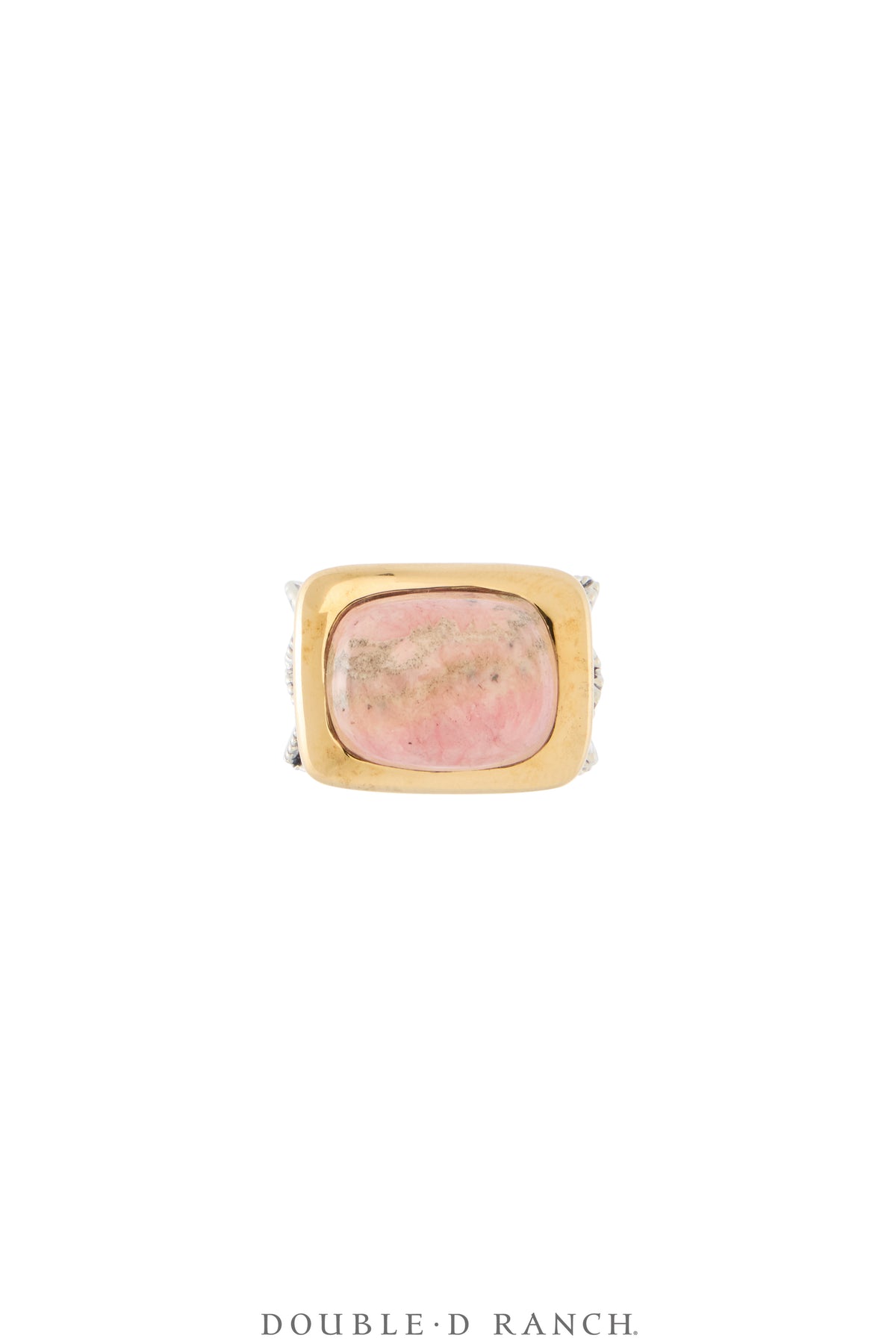 Ring, Dian Malouf, Statement, Rhodochrosite, Hallmark, Contemporary, 1940