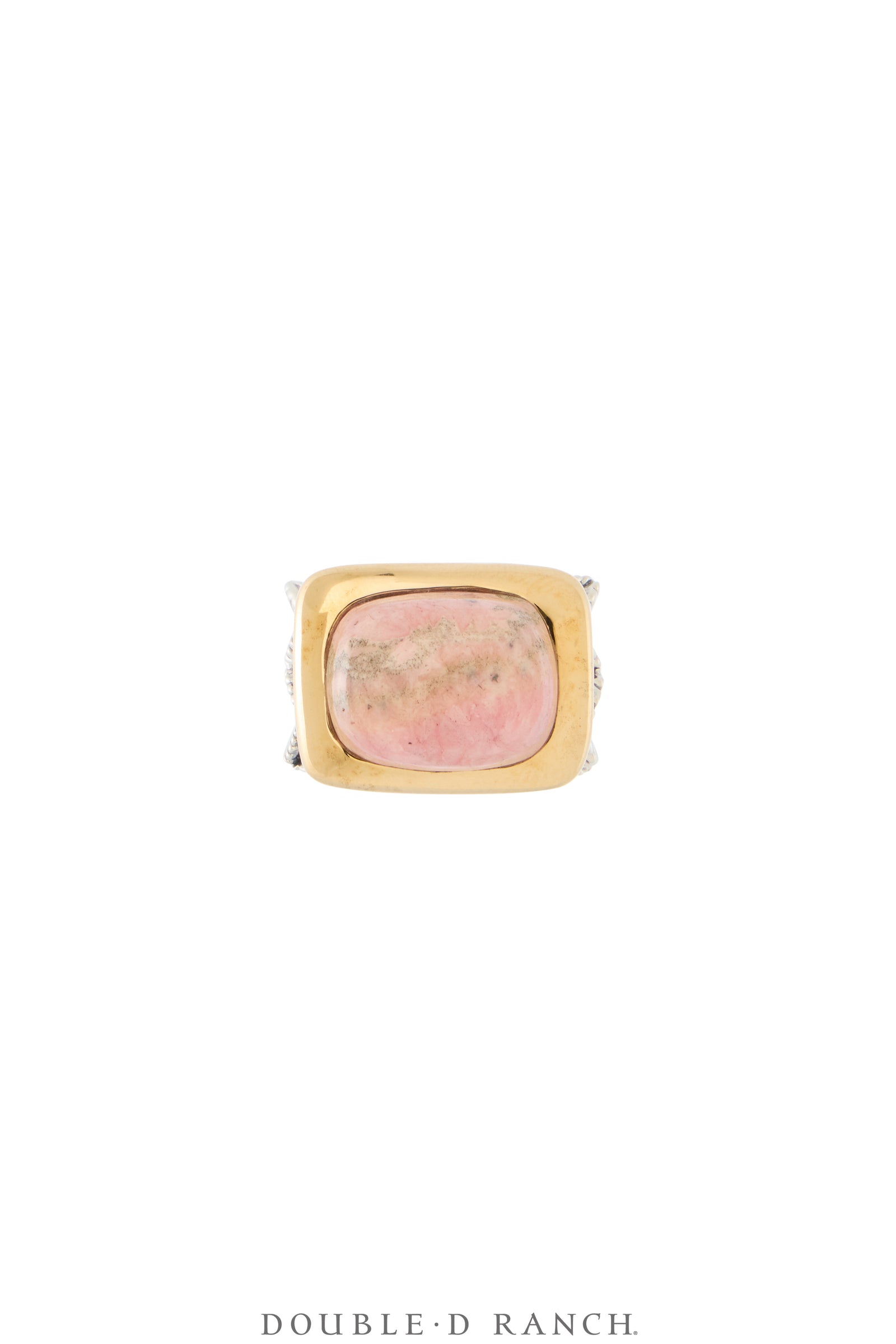 Ring, Dian Malouf, Statement, Rhodochrosite, Hallmark, Contemporary, 1940