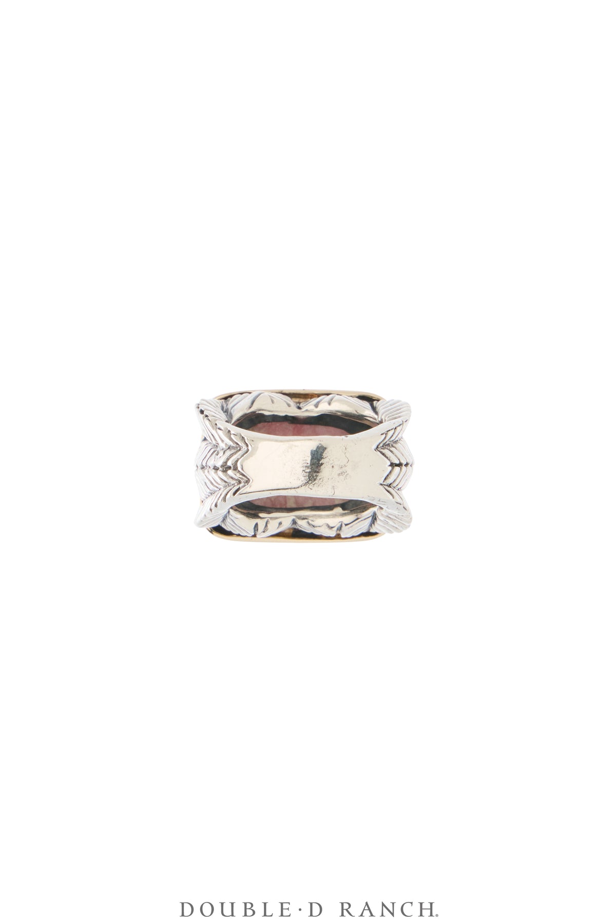 Ring, Dian Malouf, Statement, Rhodochrosite, Hallmark, Contemporary, 1940