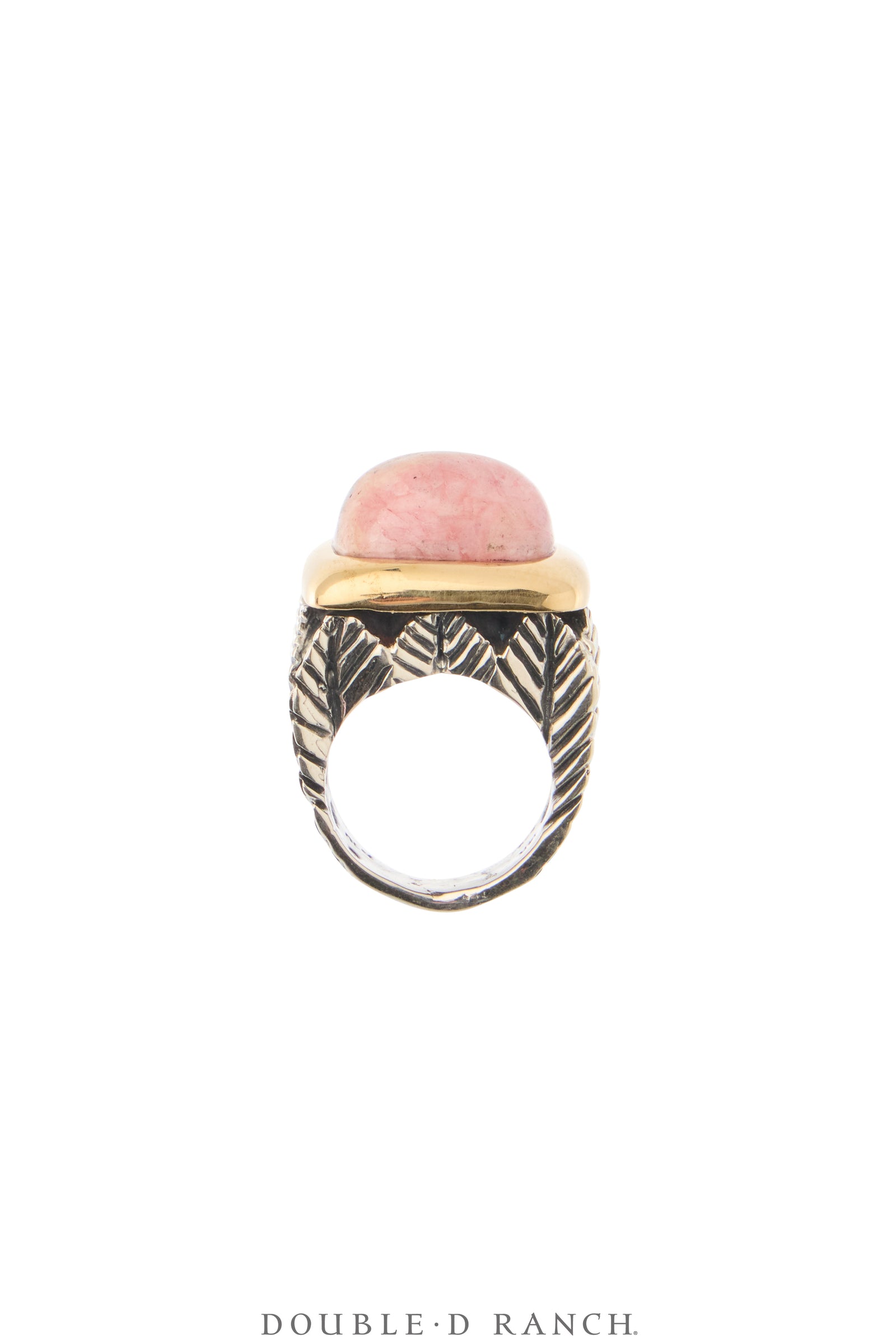 Ring, Dian Malouf, Statement, Rhodochrosite, Hallmark, Contemporary, 1940