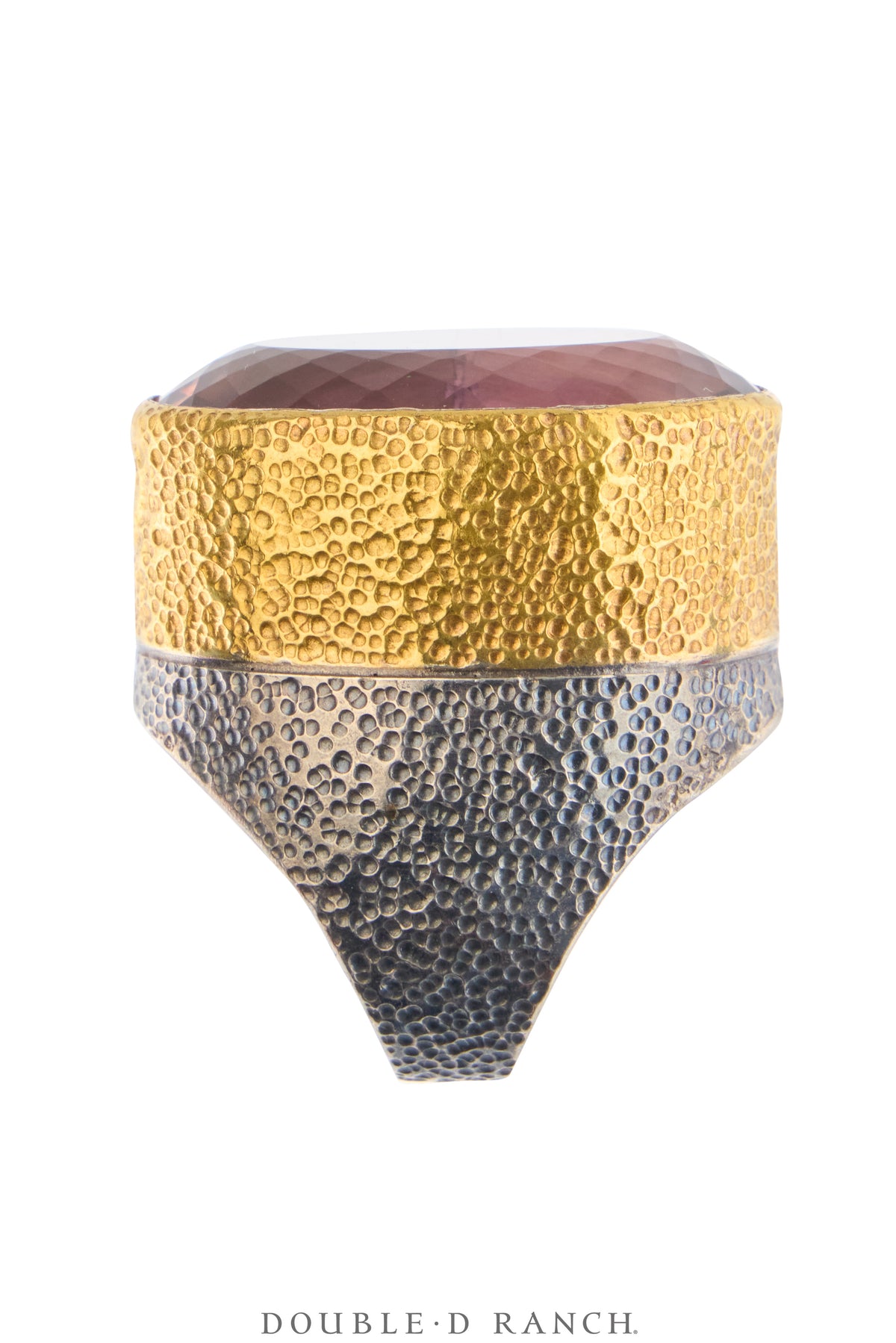 Ring, Amethyst, 24K Gold, Bora Hallmark, Contemporary, 1942