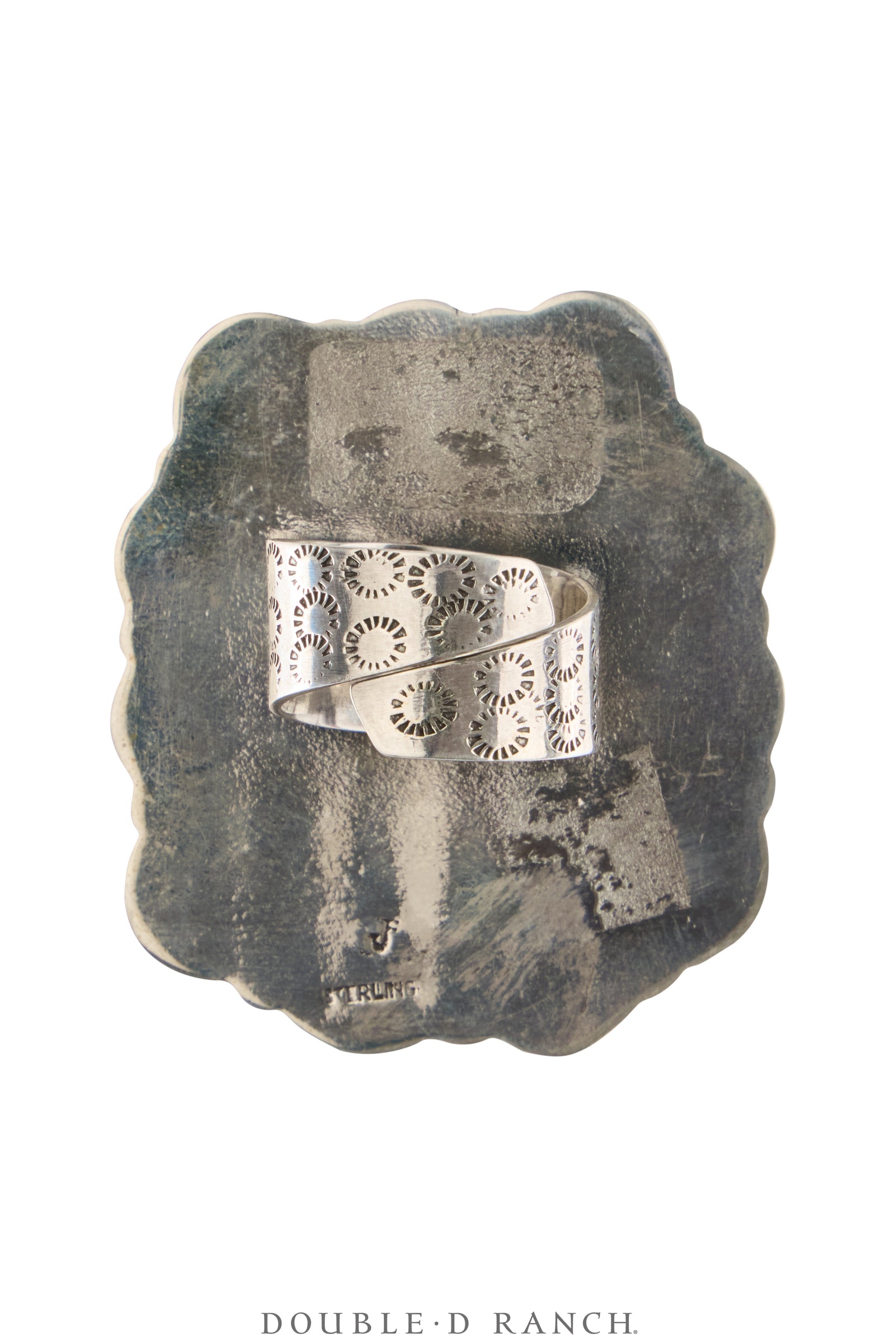 Ring, Federico, Cluster, Abalone, Mother of Pearl, Hallmark, Contemporary, 1959