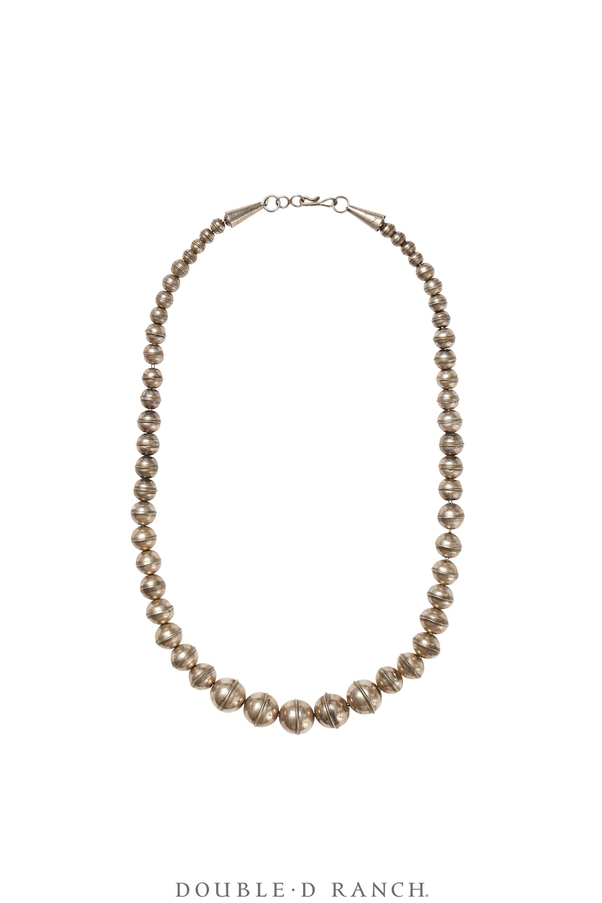 Necklace, Desert Pearls, Graduated, 18," Vintage, 3300