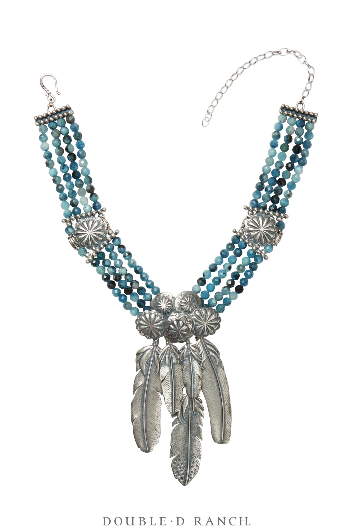 Necklace, Mummy's Bundle, by Double D Ranch, Karmina, Collar, Feathers, 124A