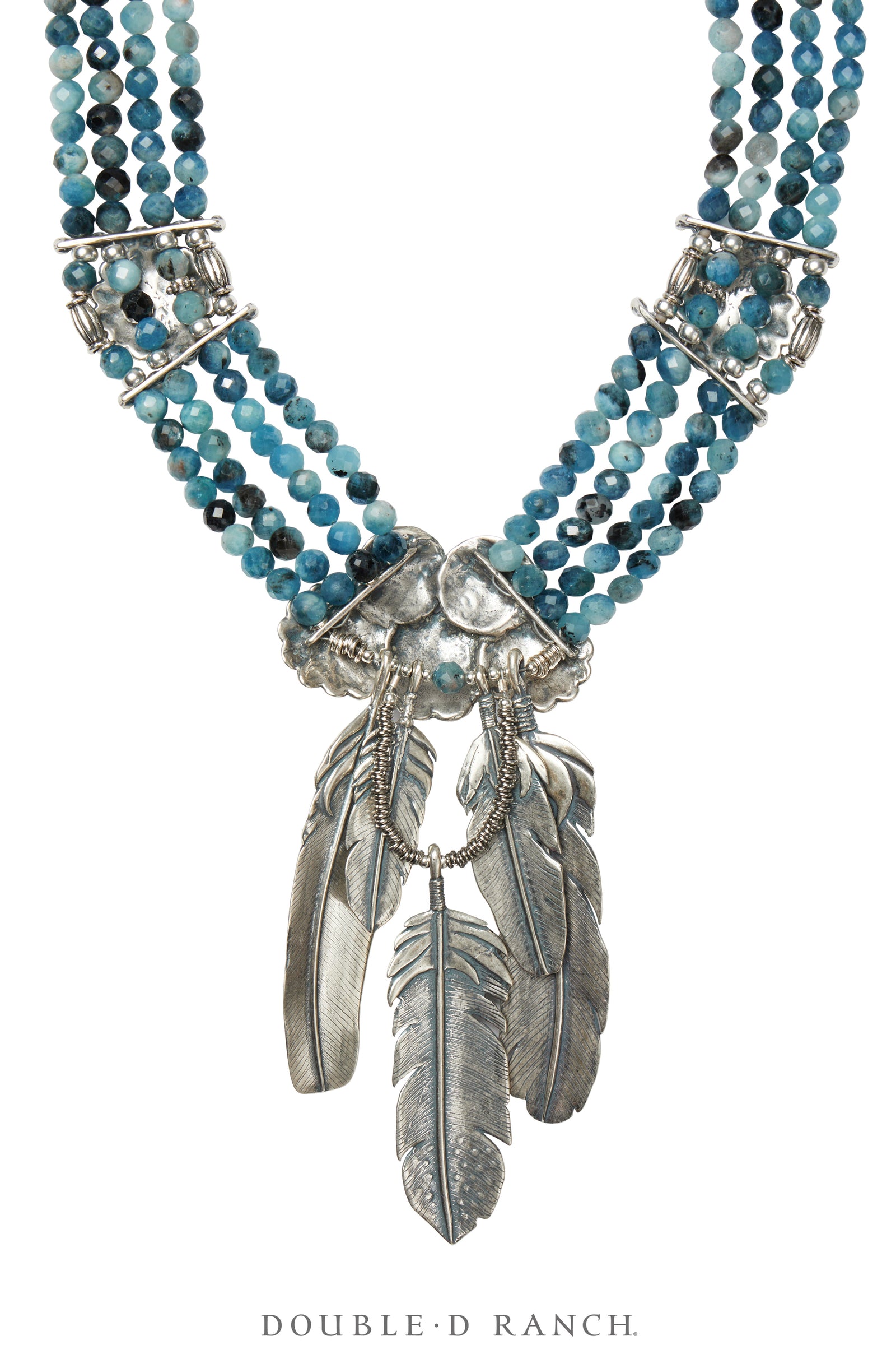 Necklace, Mummy's Bundle, by Double D Ranch, Karmina, Collar, Feathers, 124A