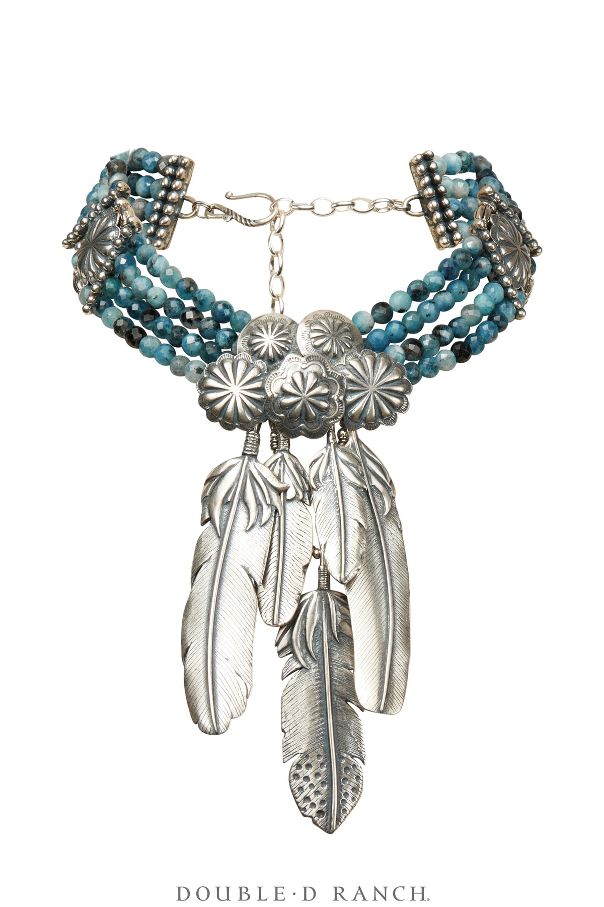Necklace, Mummy's Bundle, by Double D Ranch, Karmina, Collar, Feathers, 124A