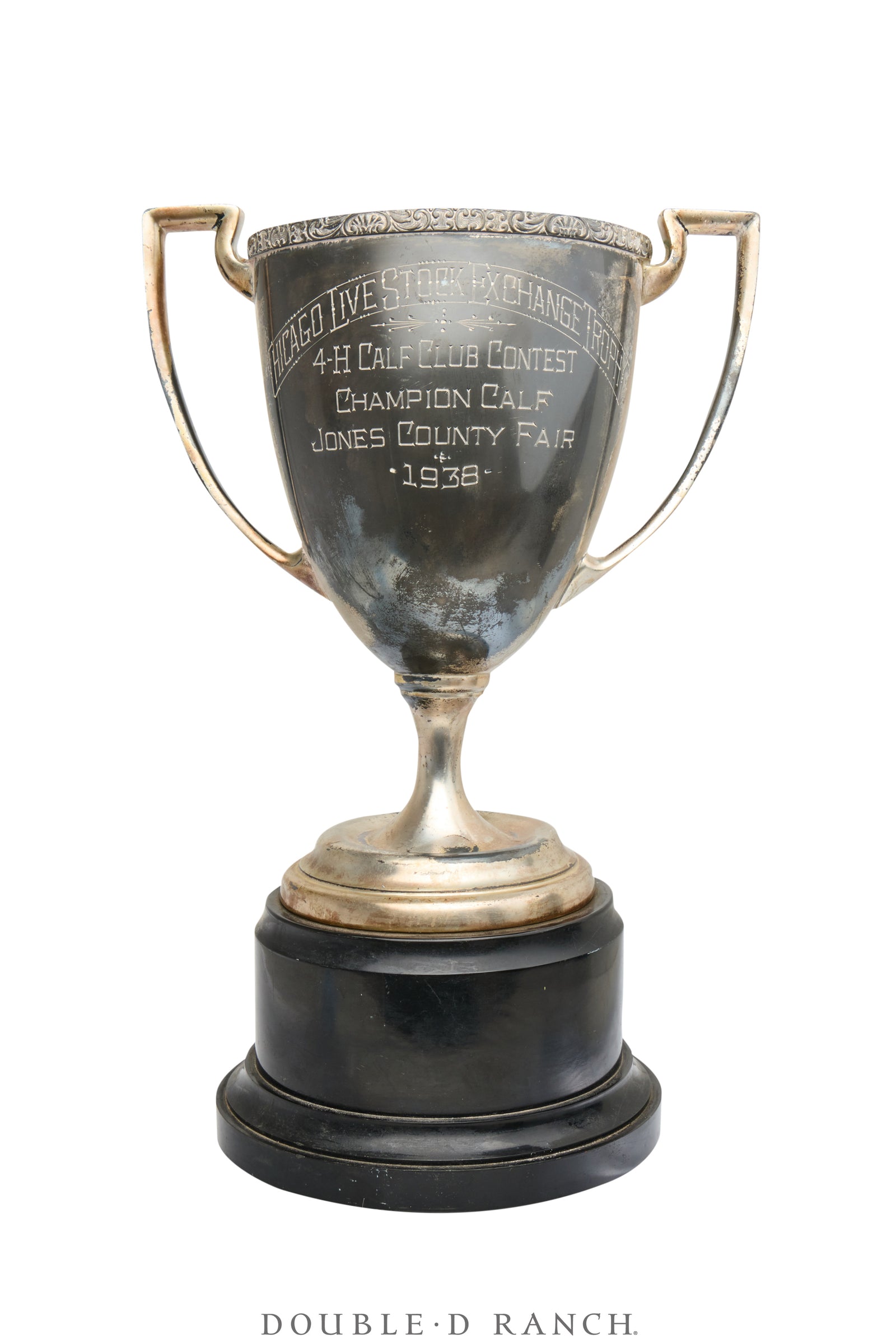 Miscellaneous, Trophy, Chicago Livestock Exchange, 4-H Calf Club, Vintage ‘38, 1223