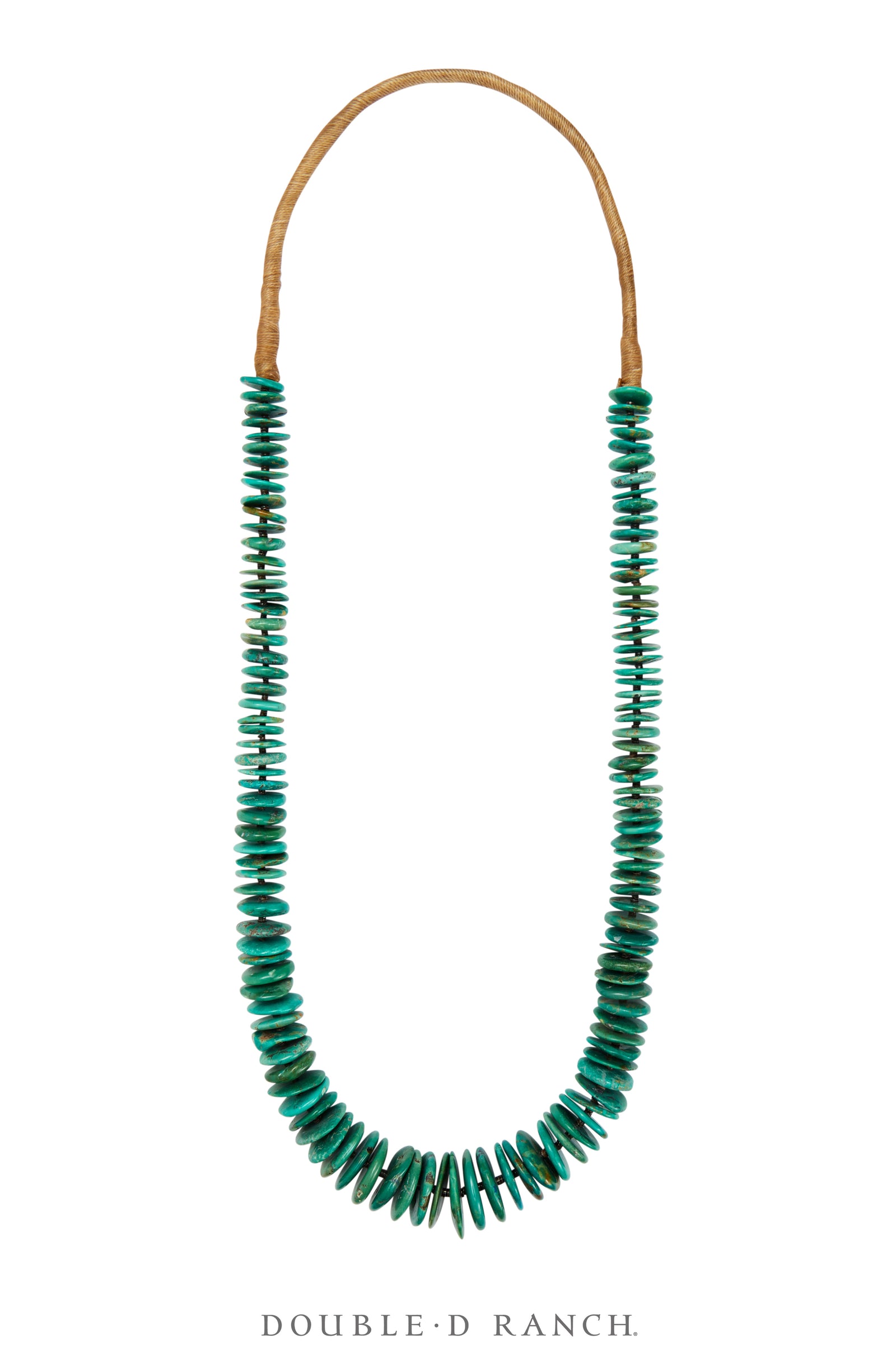 Necklace, Natural Stone, Turquoise, Slab, Navajo, Contemporary, 3435