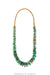 Necklace, Natural Stone, Turquoise, Nugget, Navajo, Contemporary, 3432