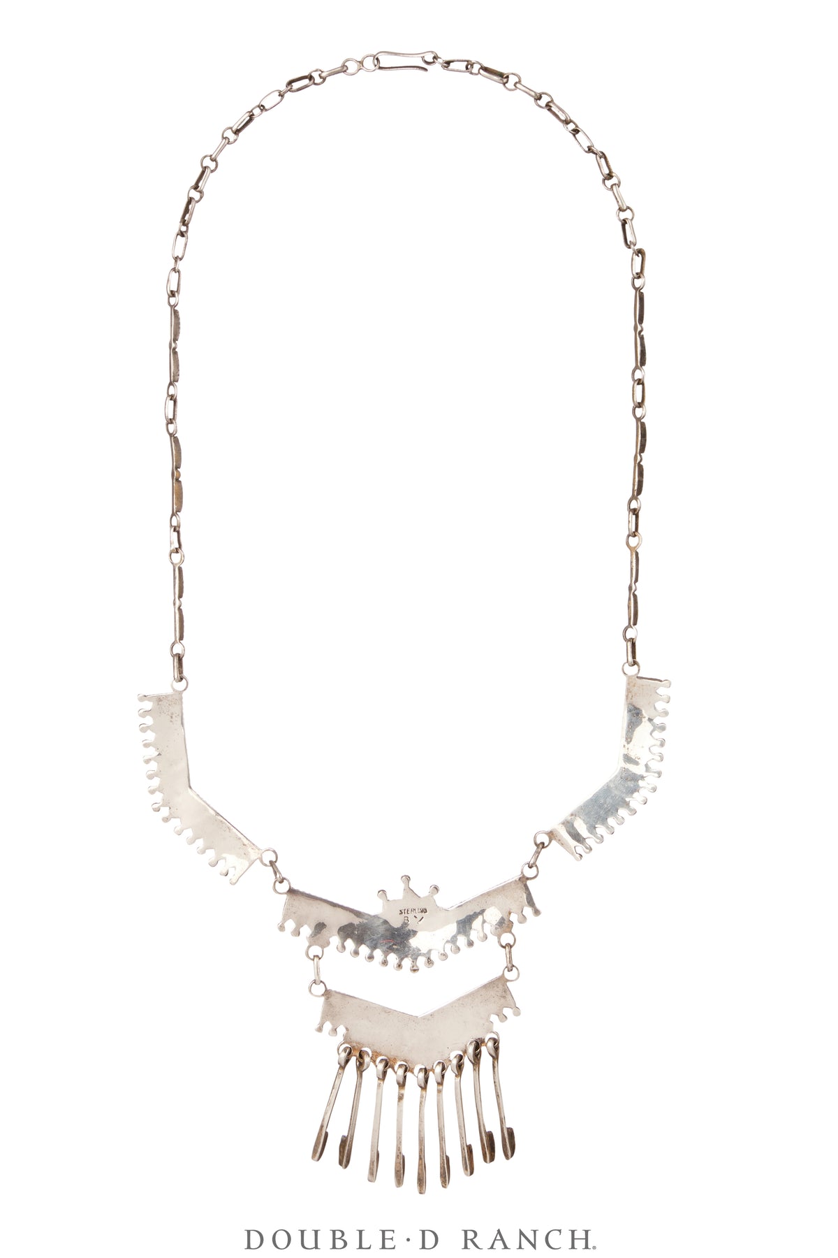 Necklace, Princess, Turquoise, Zuni Needlepoint, Hallmark, Vintage, 3613