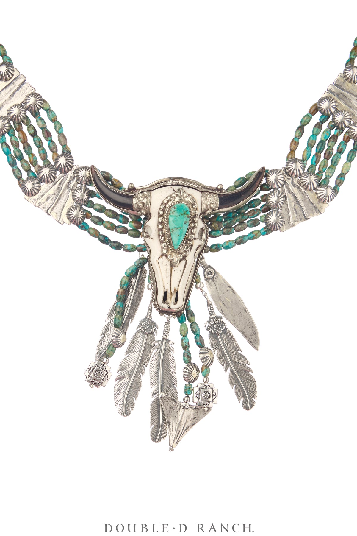 Necklace, Mummy's Bundle, by Double D Ranch, Nokomis, Longhorn, 104