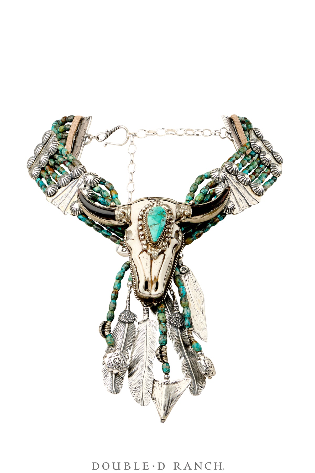 Necklace, Mummy's Bundle, by Double D Ranch, Nokomis, Longhorn, 104