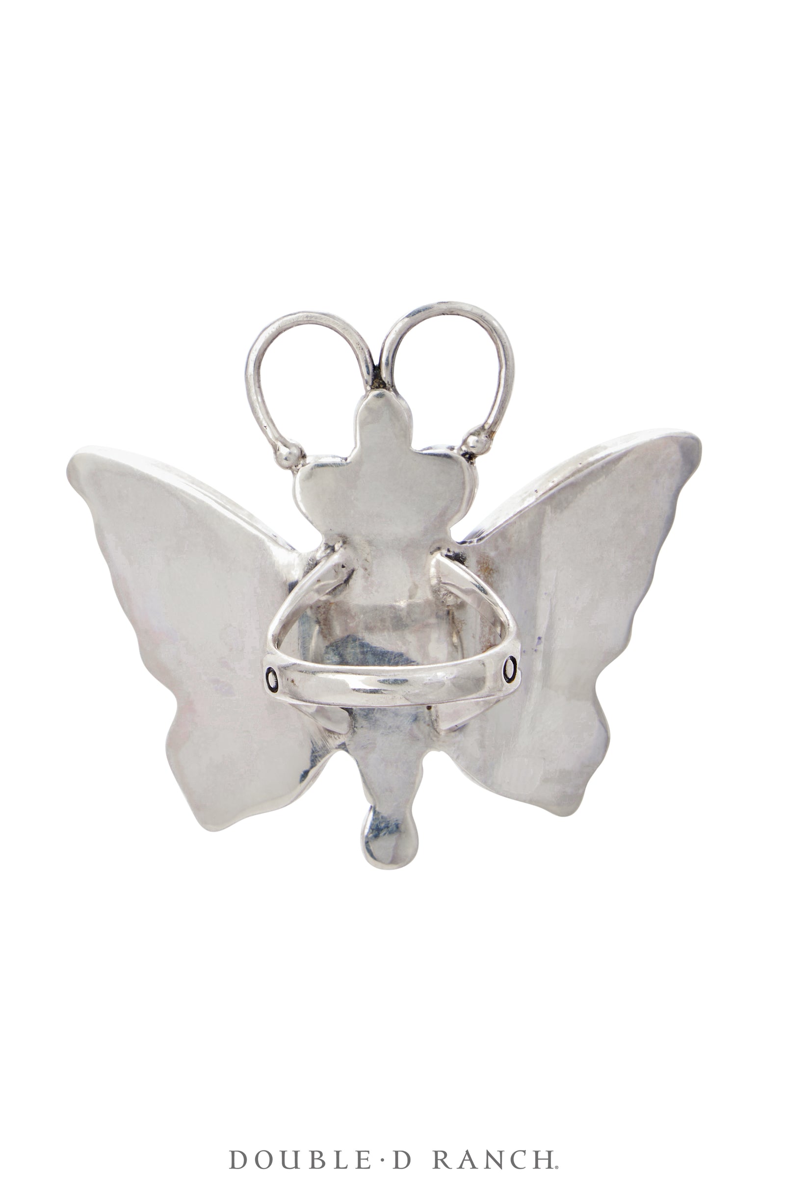 Ring, Novelty, Ocean Jasper, Butterfly, Hallmark, Contemporary, 1698