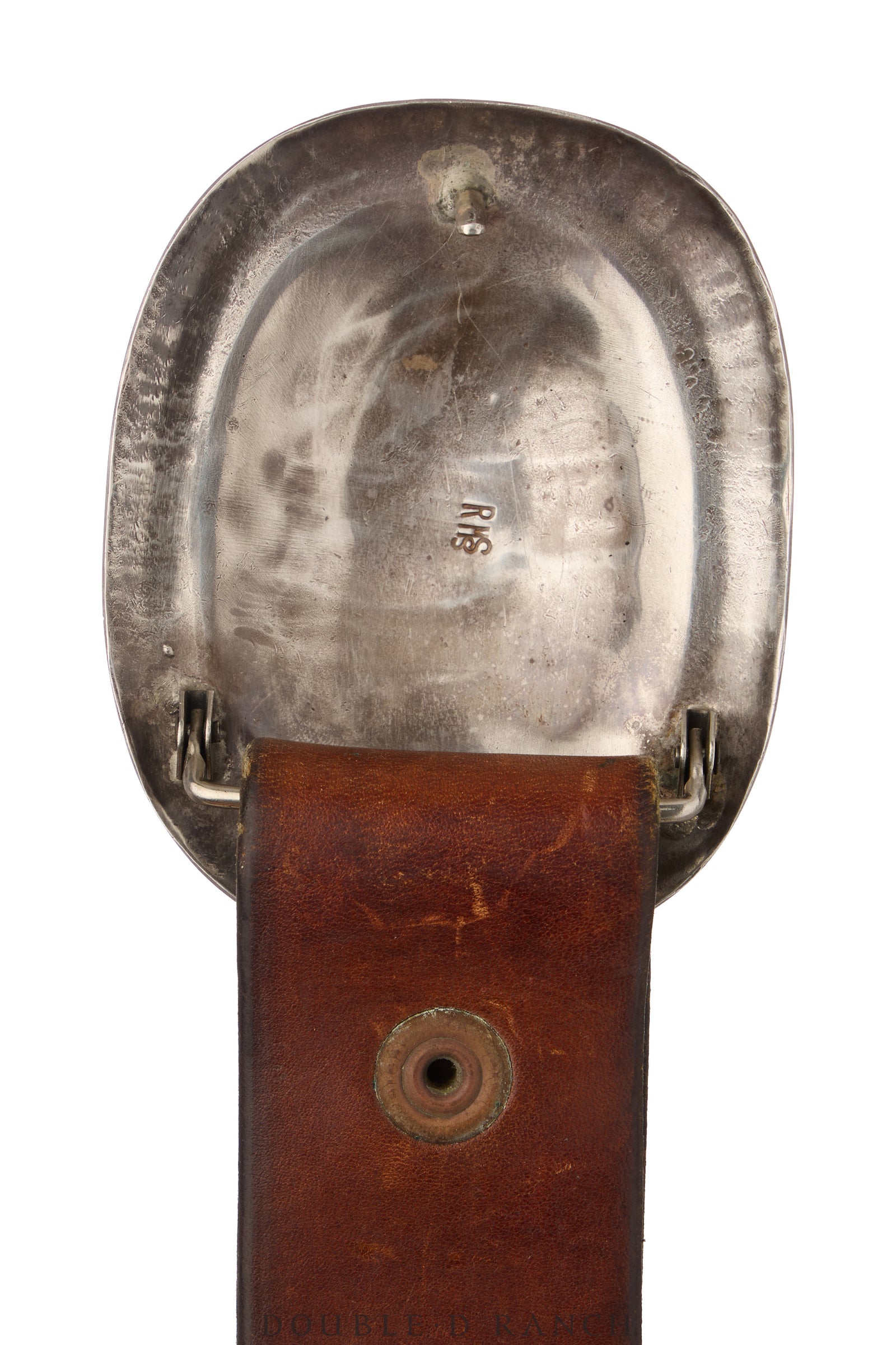 Belt, A Vintage, Buckle, Concho, Turquoise, Hallmark, Vintage, 748