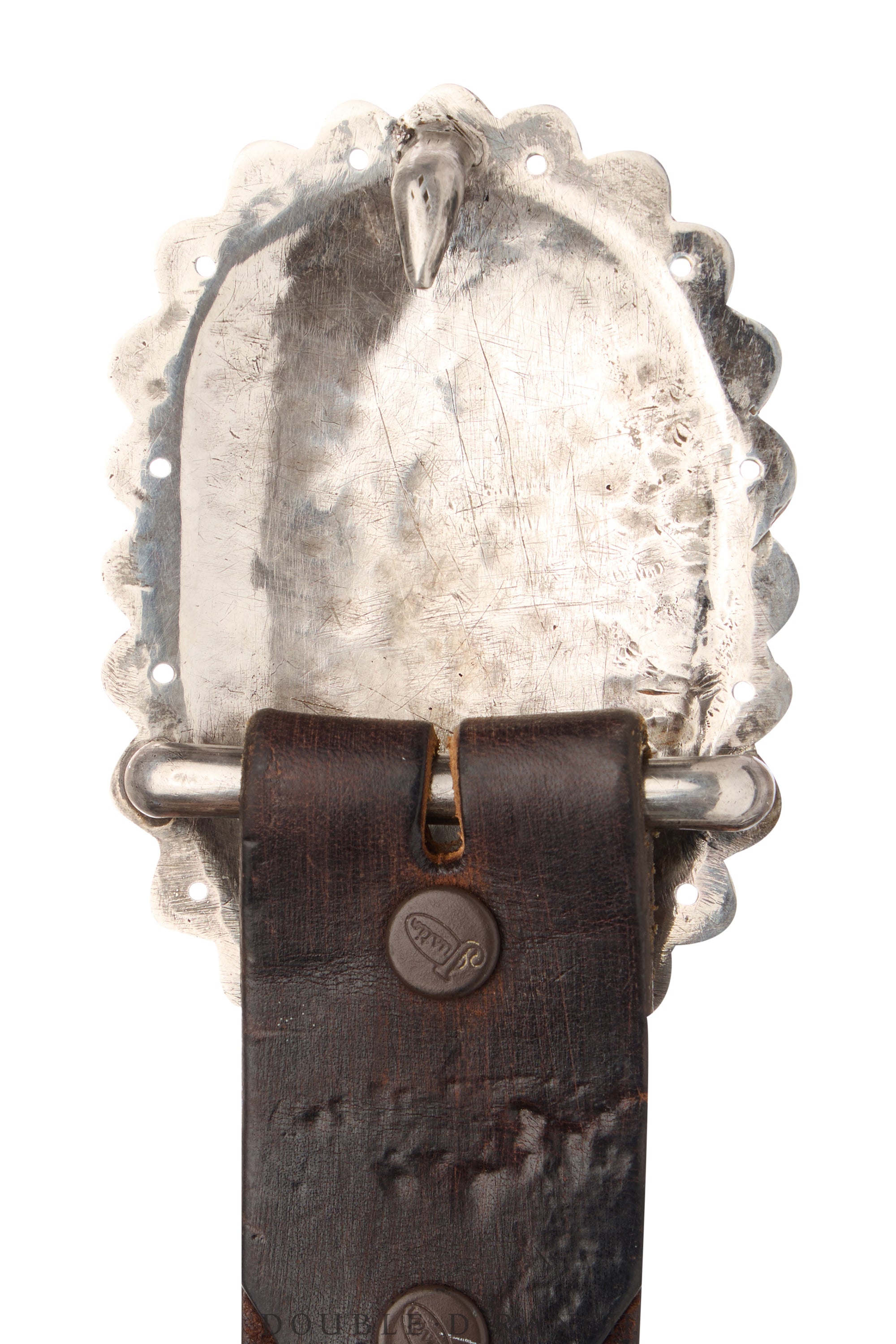 Belt, A Vintage, Buckle, Concho, Turquoise, Old Pawn ‘40s, 767