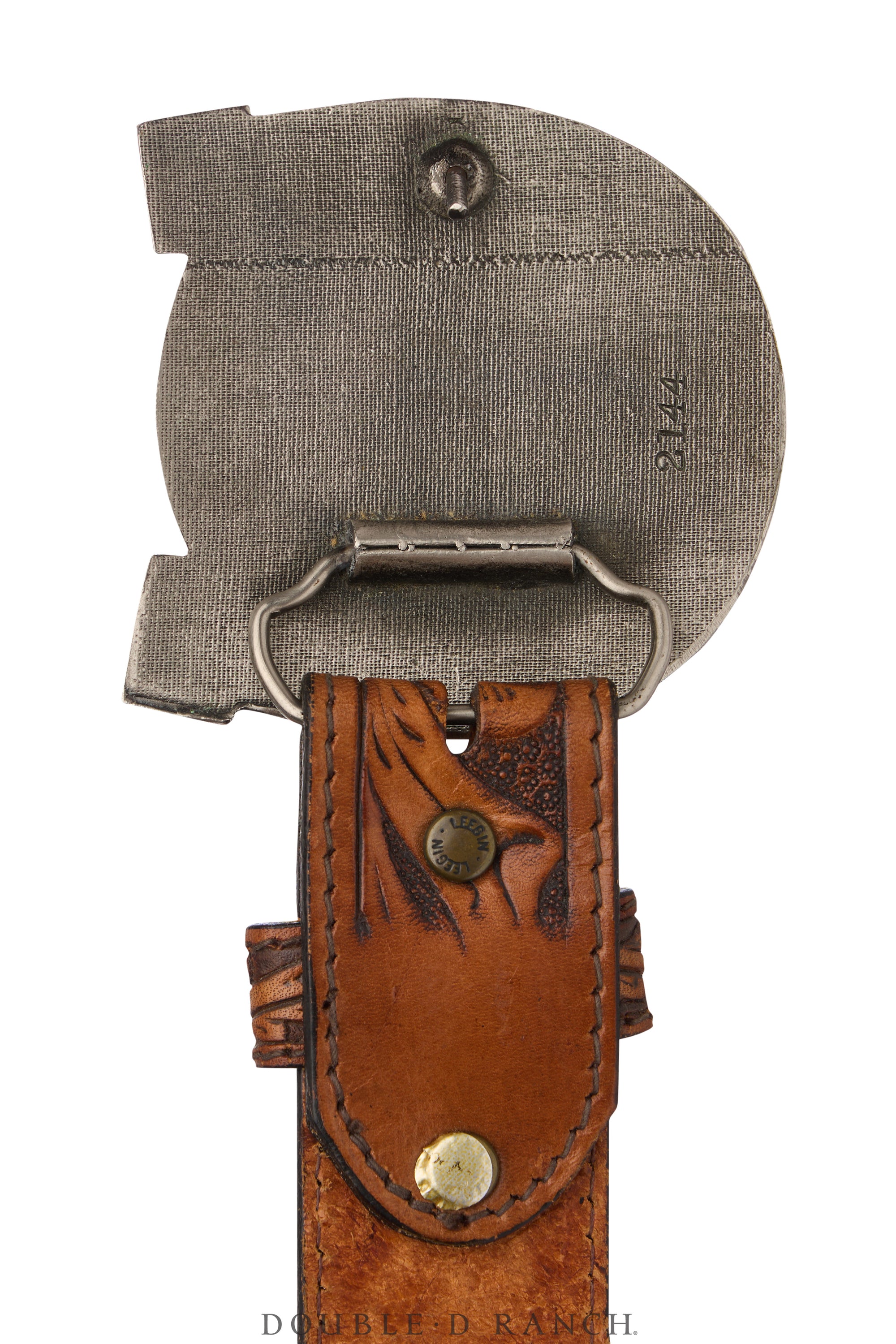 Belt, A Vintage, Buckle, Enamel, Horseshoe & Horse, Vintage, 770