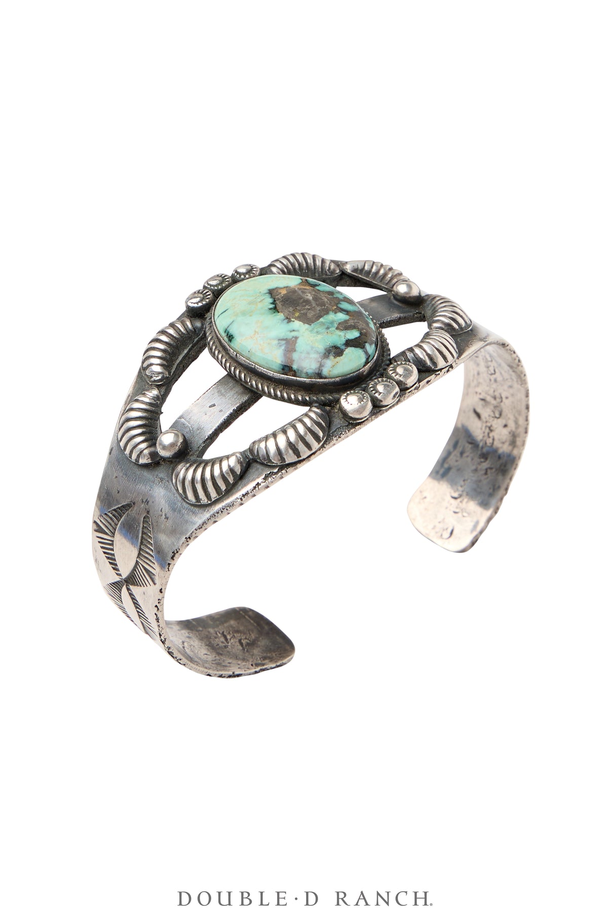 LYNCH SILVERSMITH“TURQUOISE SCALE CUFFS” LYNCH SILVERSMITH