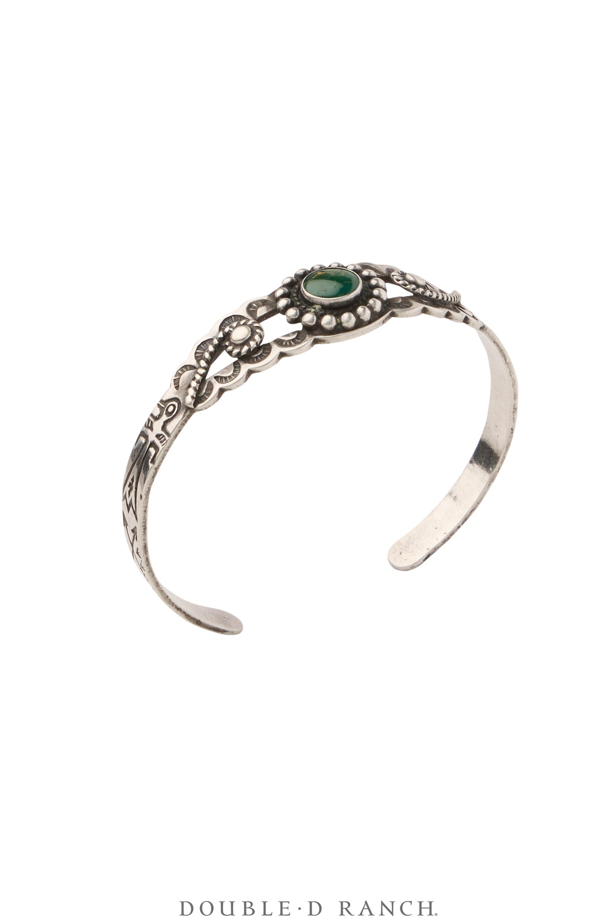 Cuff, Fred Harvey Railroad  Era, Turquoise, Vintage ‘50s, 3983