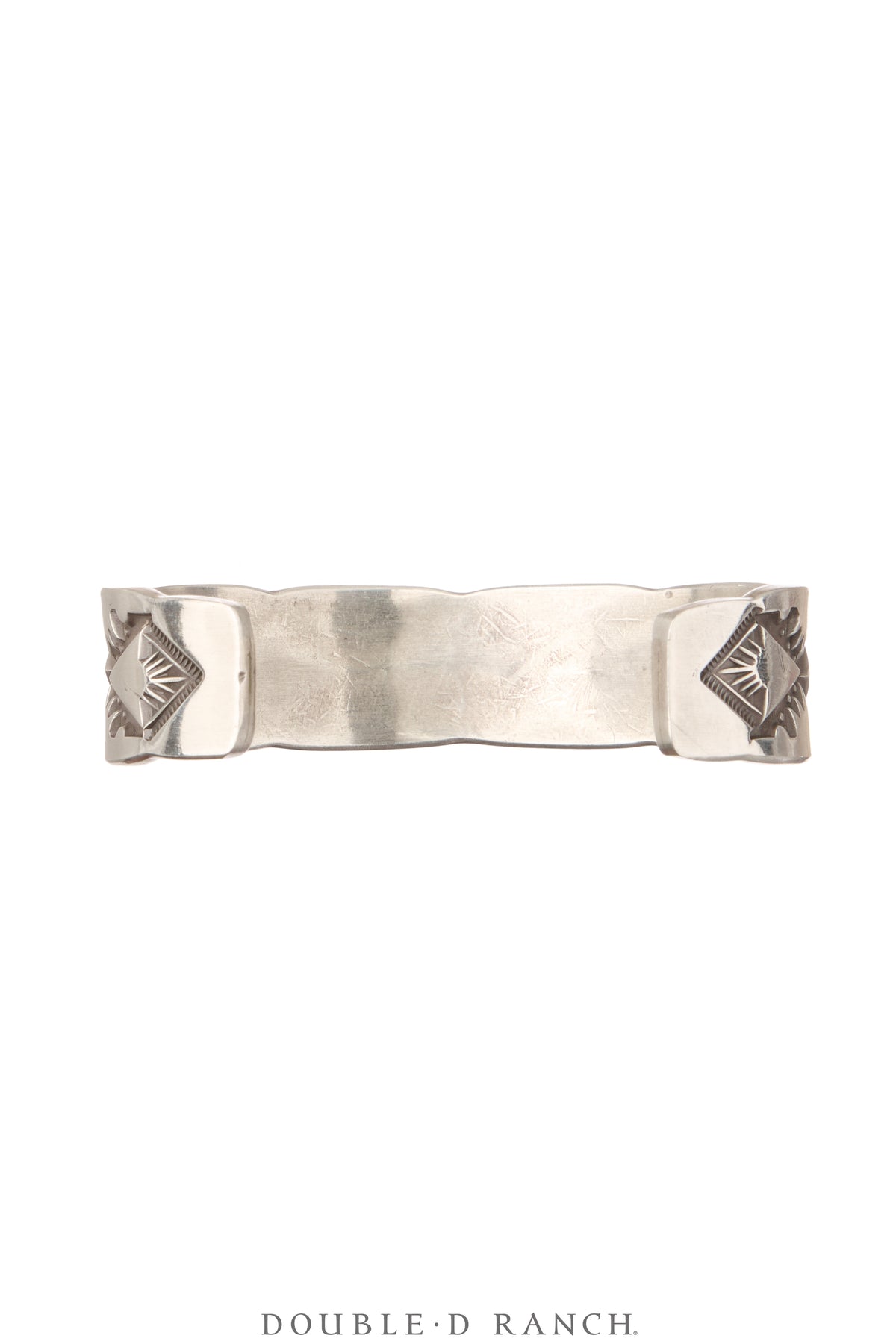 Cuff, Stampwork, Silver, Hallmark, Contemporary, 3987