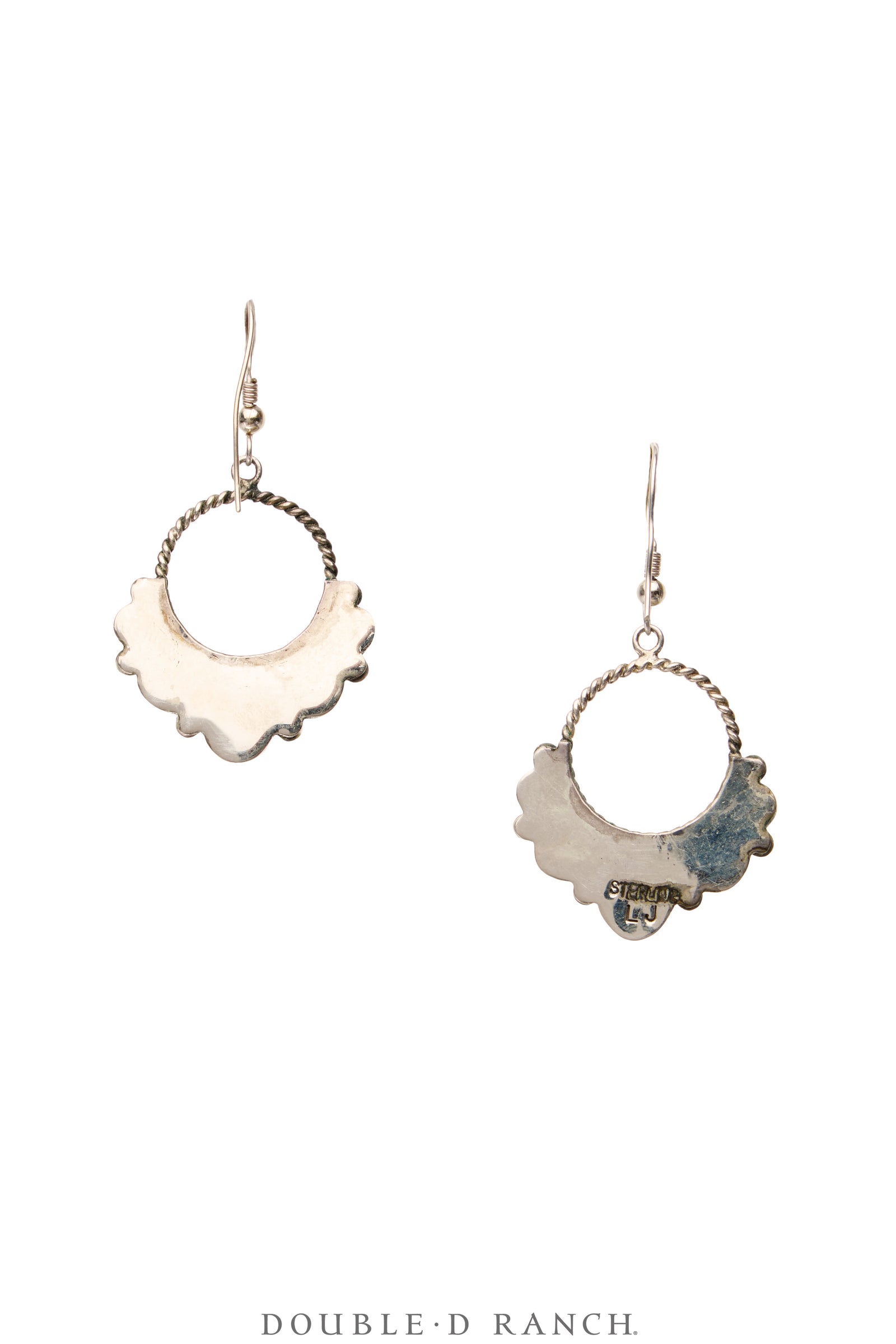 Earrings, Hoop, Faceted Jewels, Multi Stone, Hallmark, Contemporary, 2007