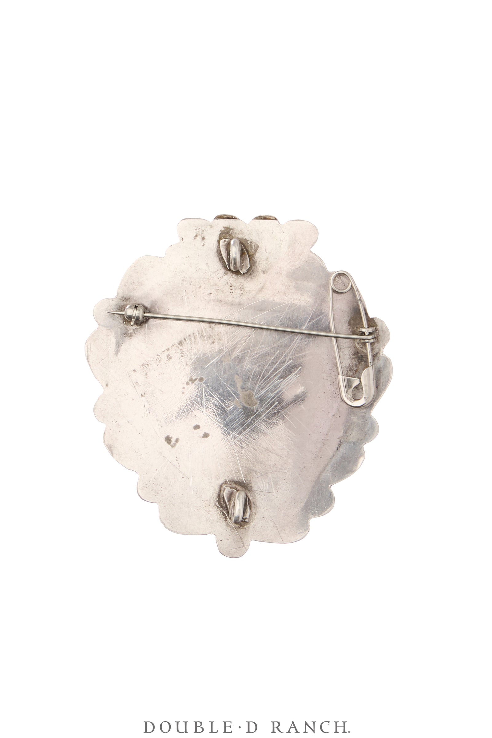 Pin, Natural Stone, Turquoise, Old Pawn, Mid Century, 1197