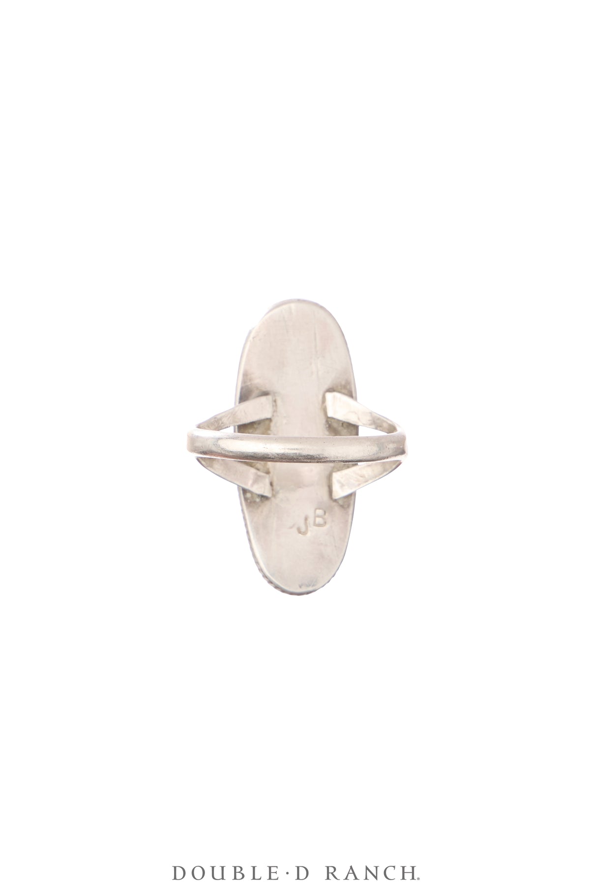 Ring, Natural Stone, Onyx, Long Oval, Hallmark, Vintage, 1823